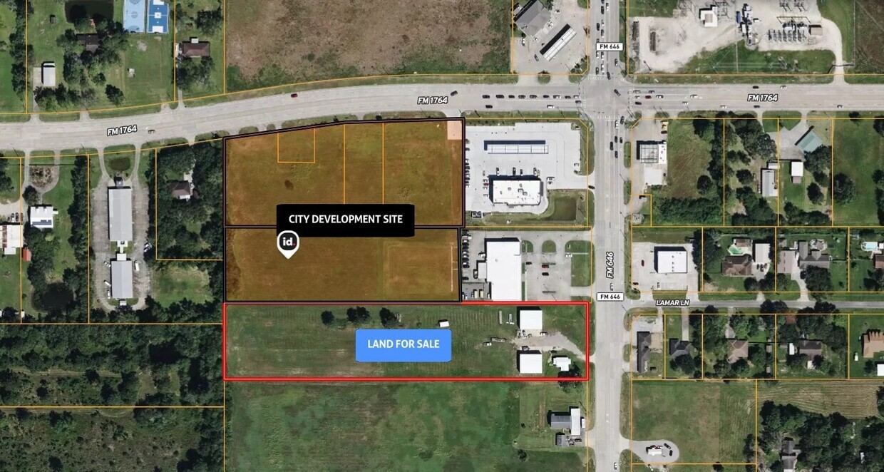 Shaded area is owned by City of Santa Fe.