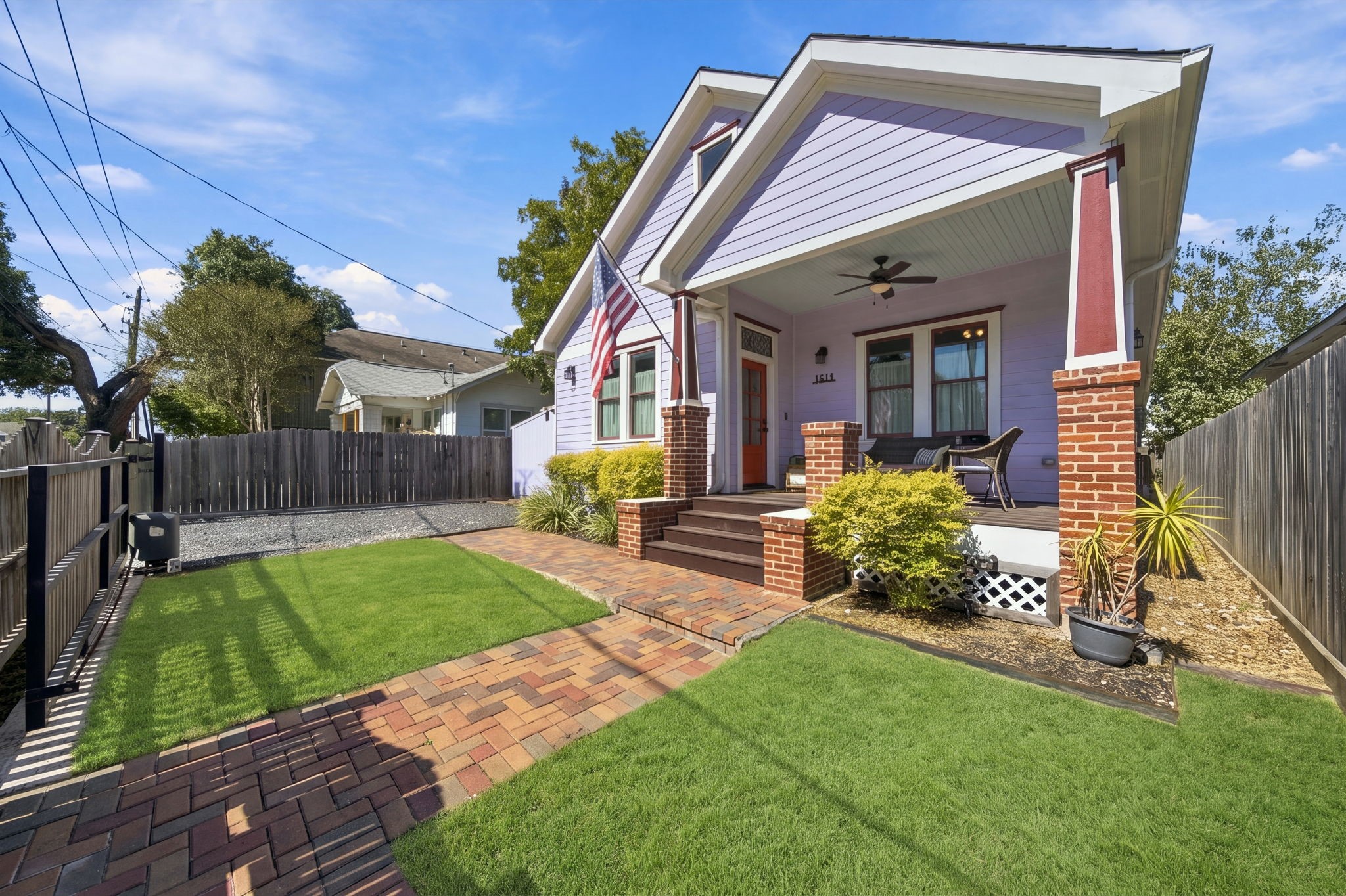 MOVE-IN READY - Just pack your bags, get on the moving van and WALK THROUGH the red front door into your NEW HOME at 1614 Weber - WELCOME HOME!