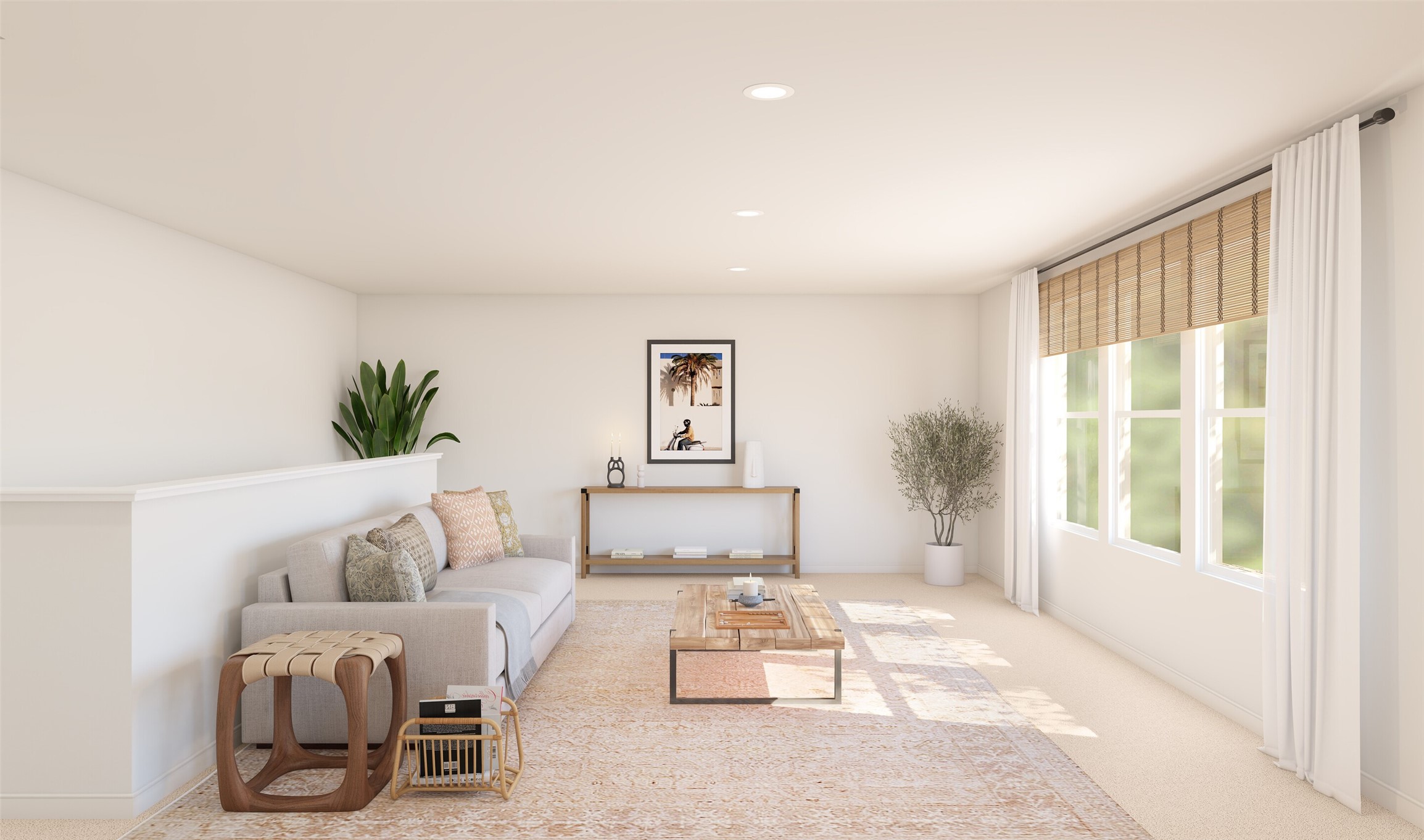 Versatile loft (*Artist rendering used for illustration purposes only.)