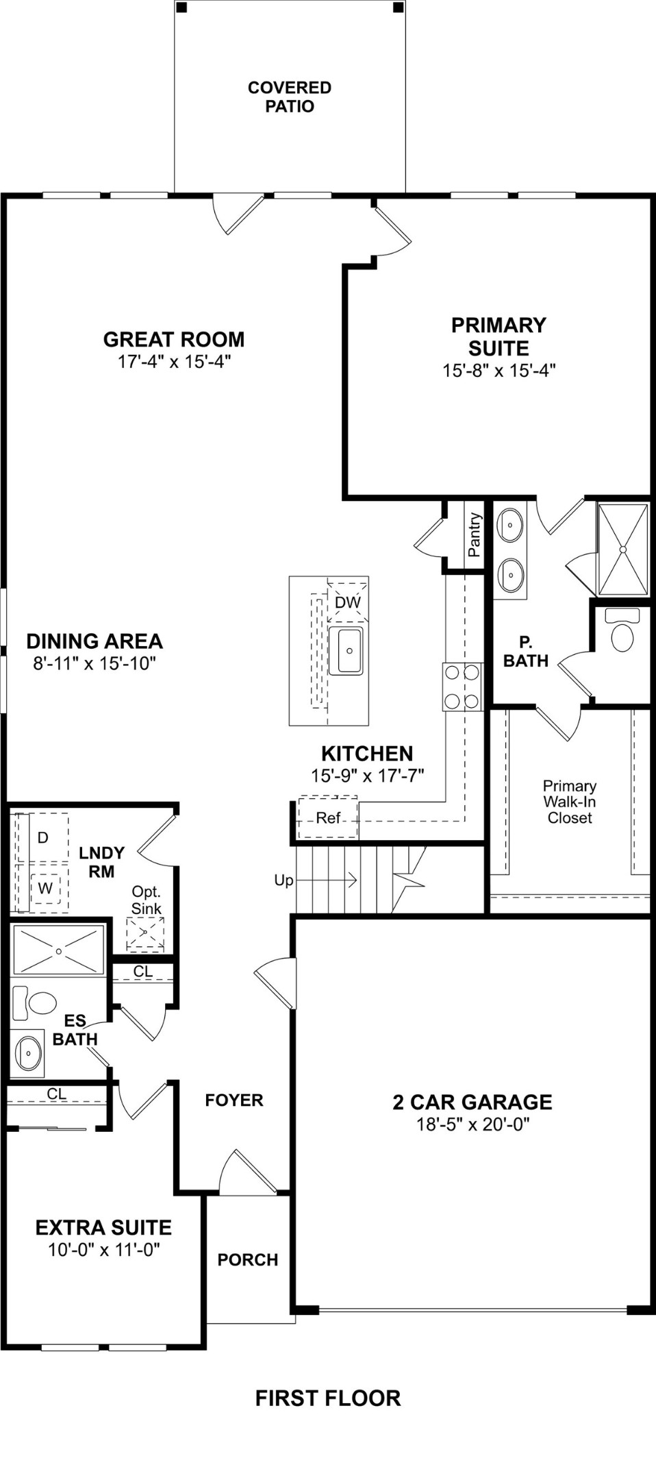 The Zambezi II floor plan by K. Hovnanian Homes. 1st Floor shown. *Prices, plans, dimensions, features, specifications, materials, and availability of homes or communities are subject to change without notice or obligation.
