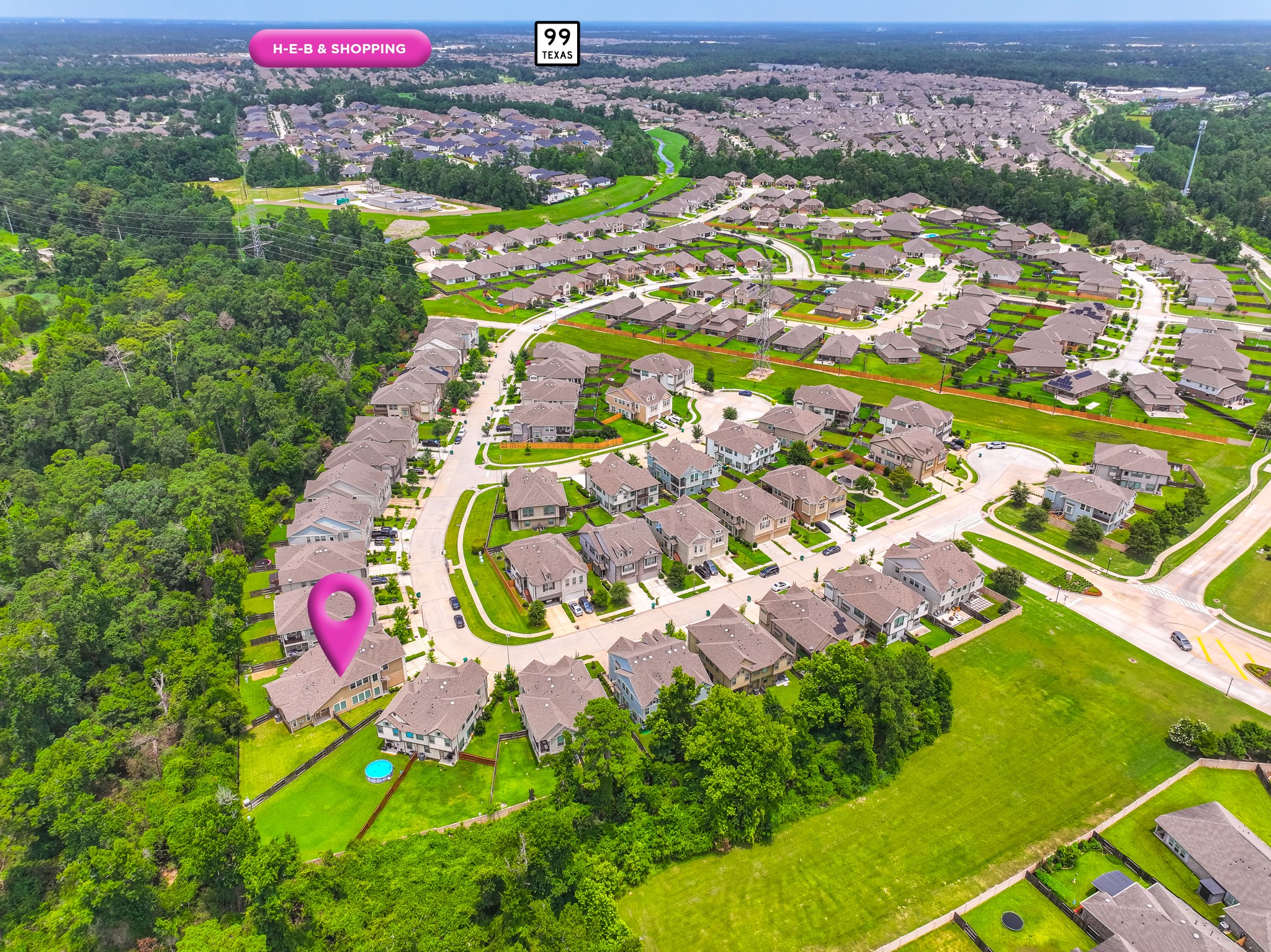 28104 Rocky Heights Drive, Spring, TX 77386