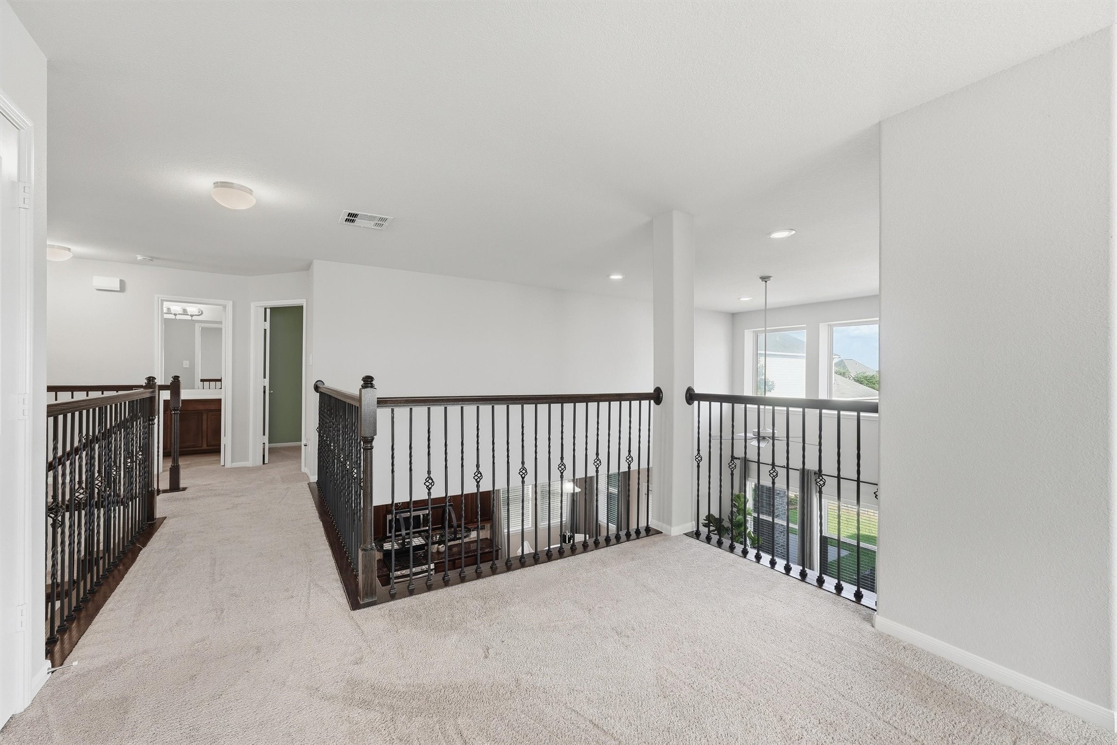 Upstairs landing