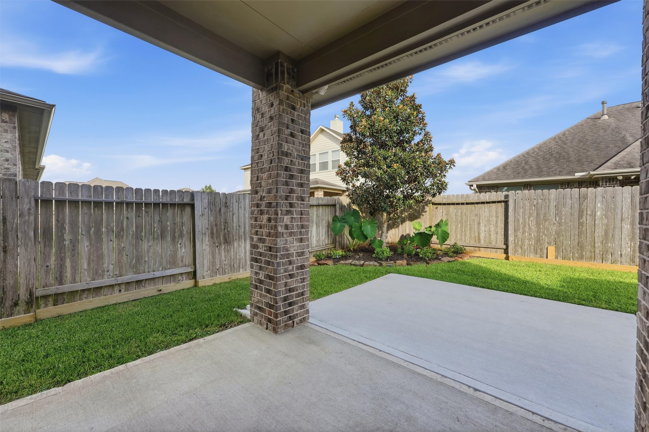 Covered Back Porch