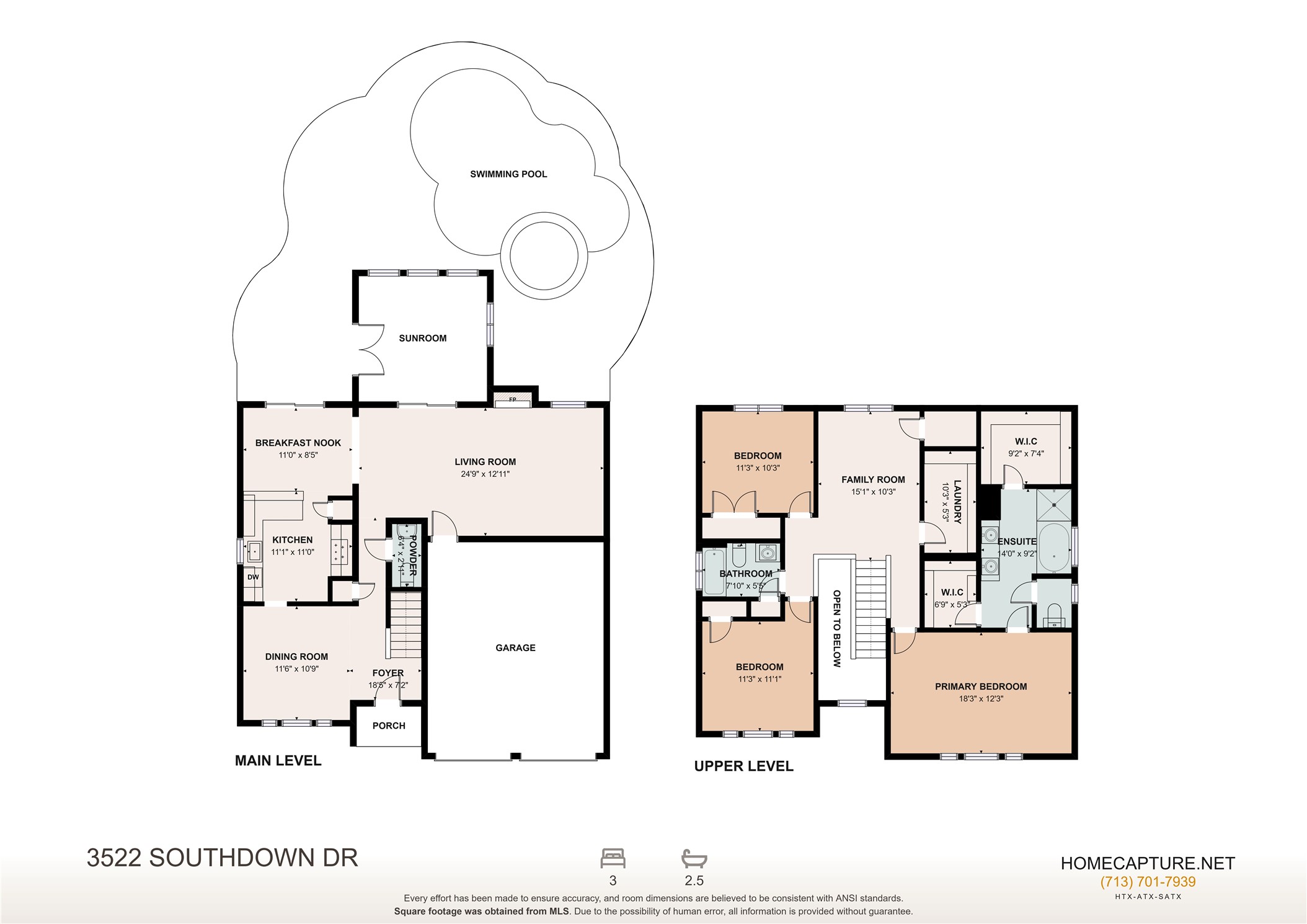 3522 Southdown Drive, Pearland, TX 77584
