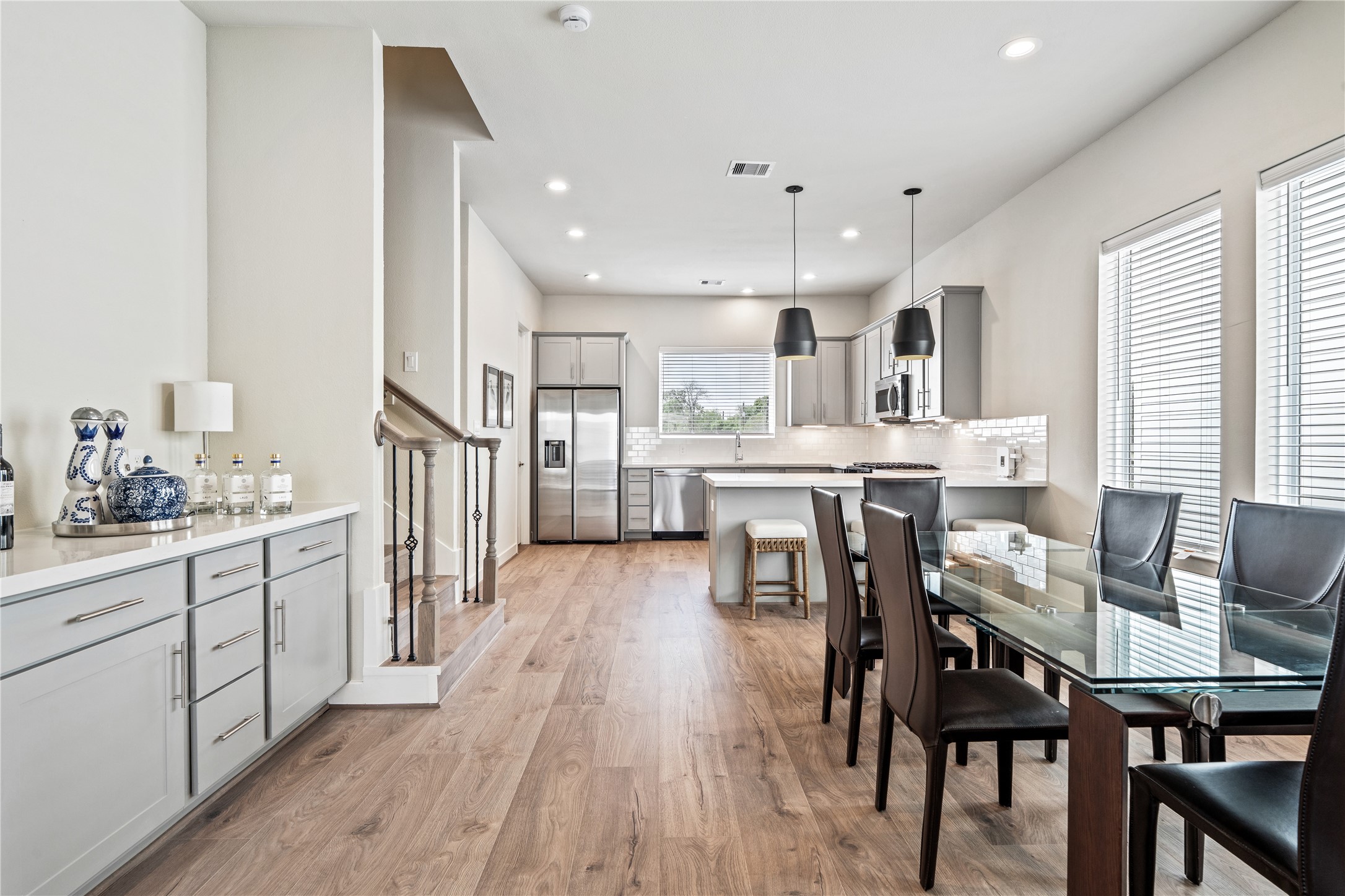 Representative photo showing community model home interior. Layout and selections may vary.