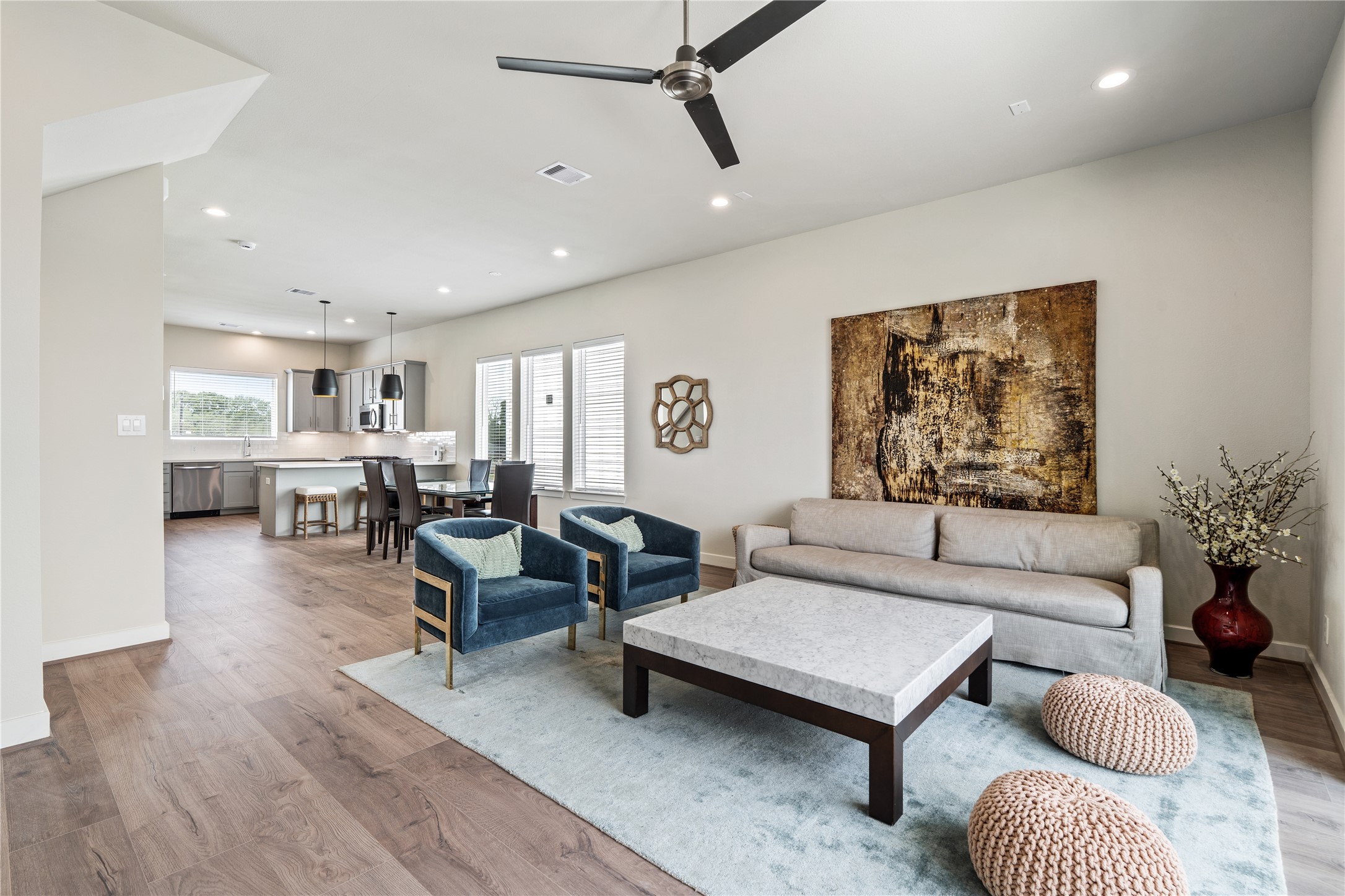 Representative photo showing community model home interior. Layout and selections may vary.