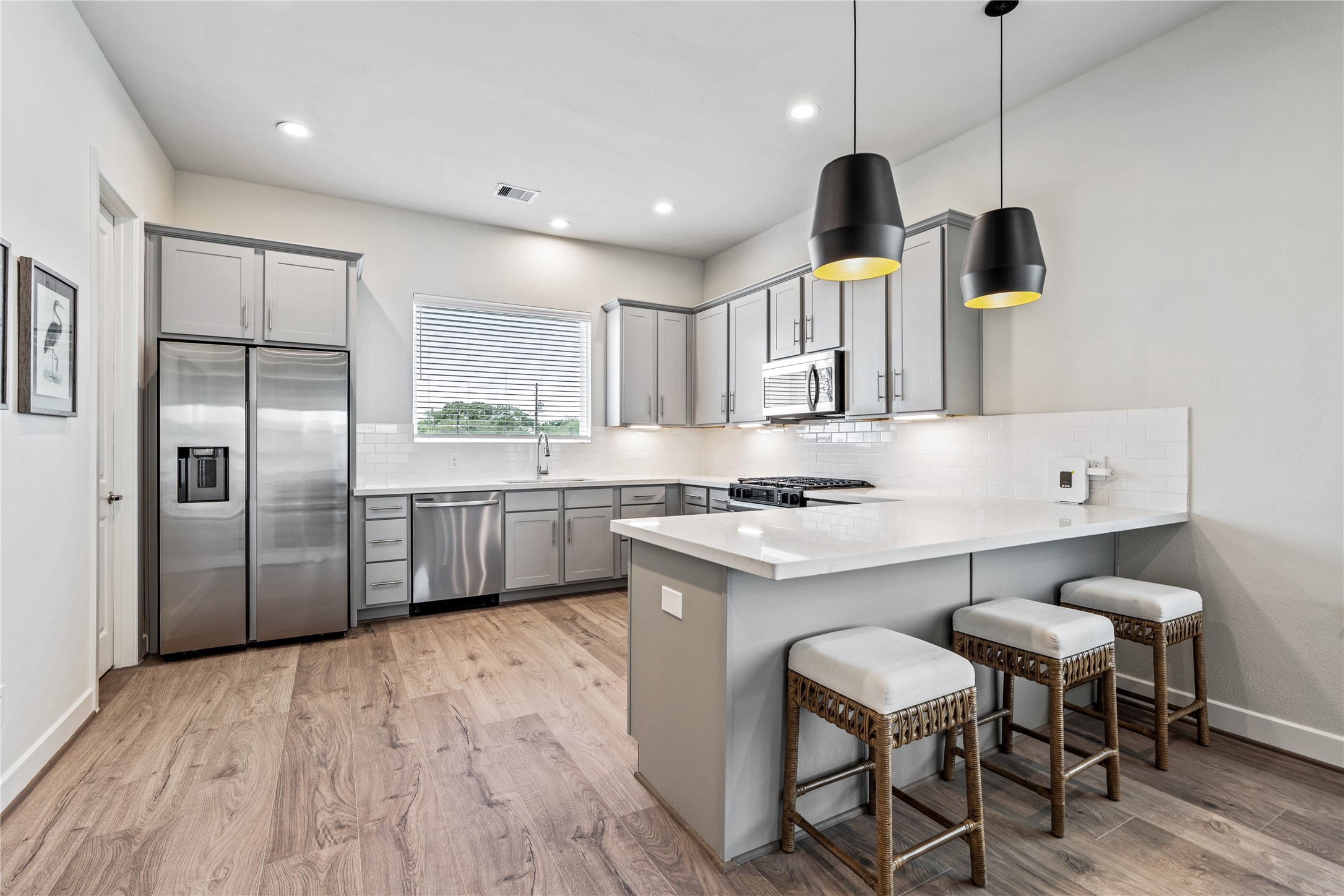 Representative photo showing community model home interior. Layout and selections may vary.
