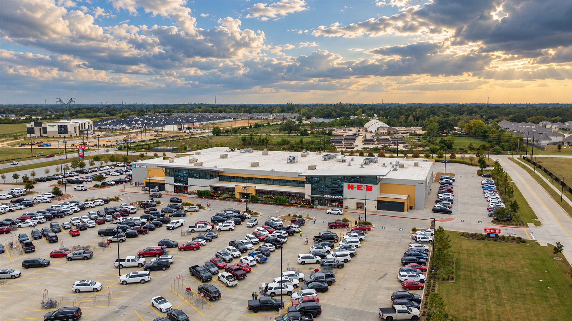 Area HEB shopping provides a convenient destination for groceries and everyday essentials.