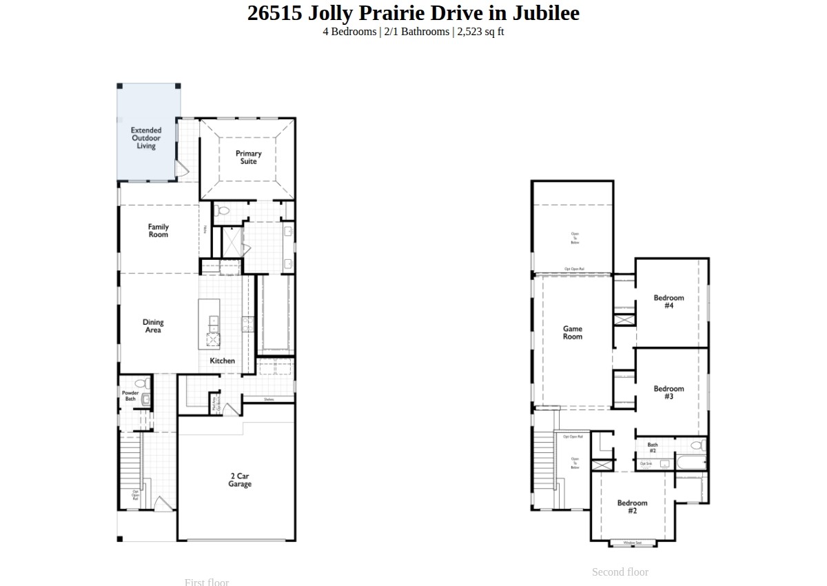 Spec Floorplan