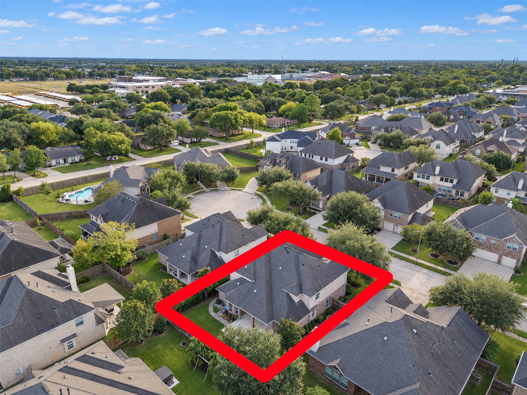 Conveniently located near major commuter routes, offering easy access to Pearland's shopping and entertainment destinations and the greater Houston area.