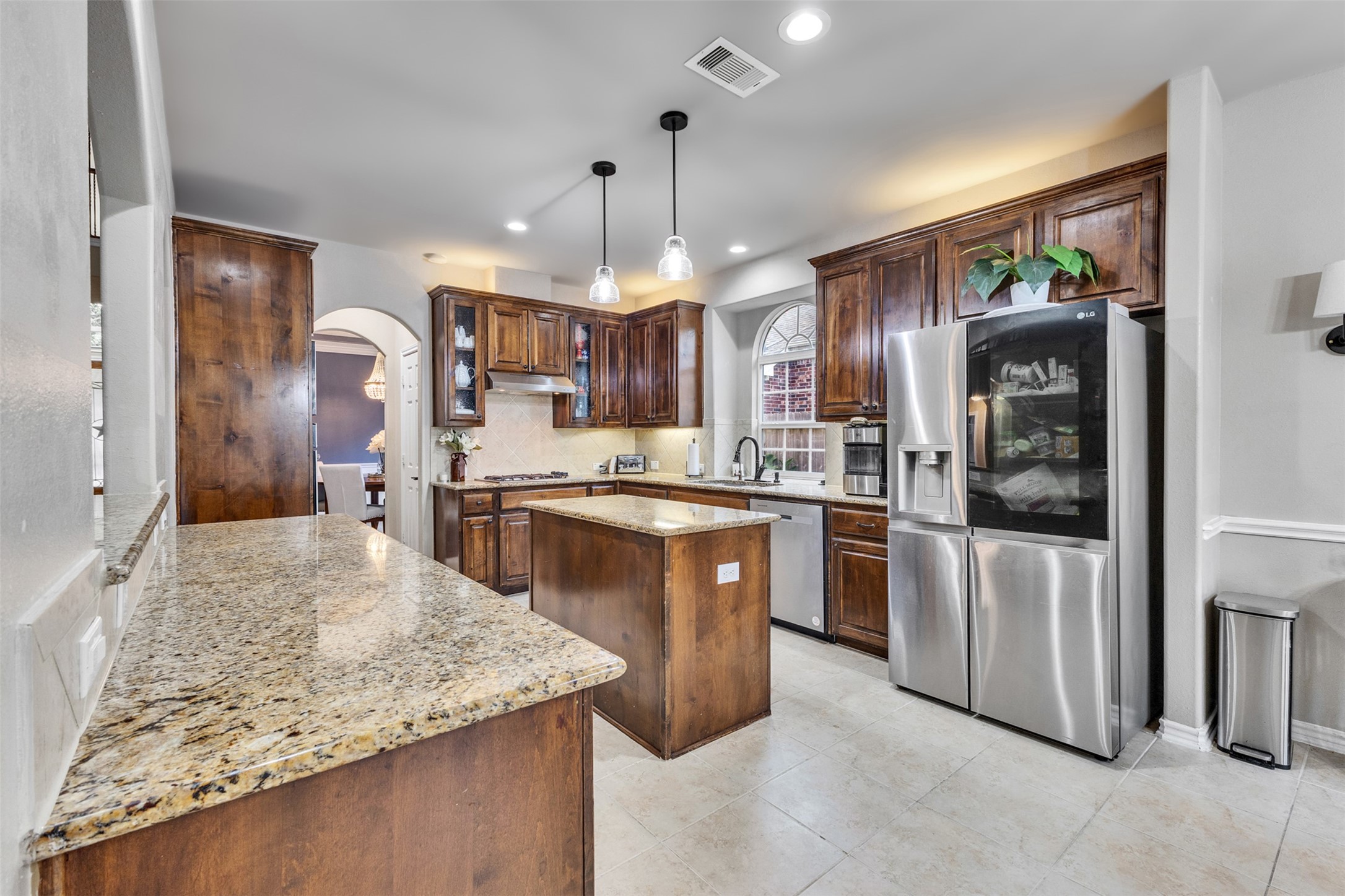 Plenty of counter space for preparing family favorites, hosting celebrations, or trying something new.