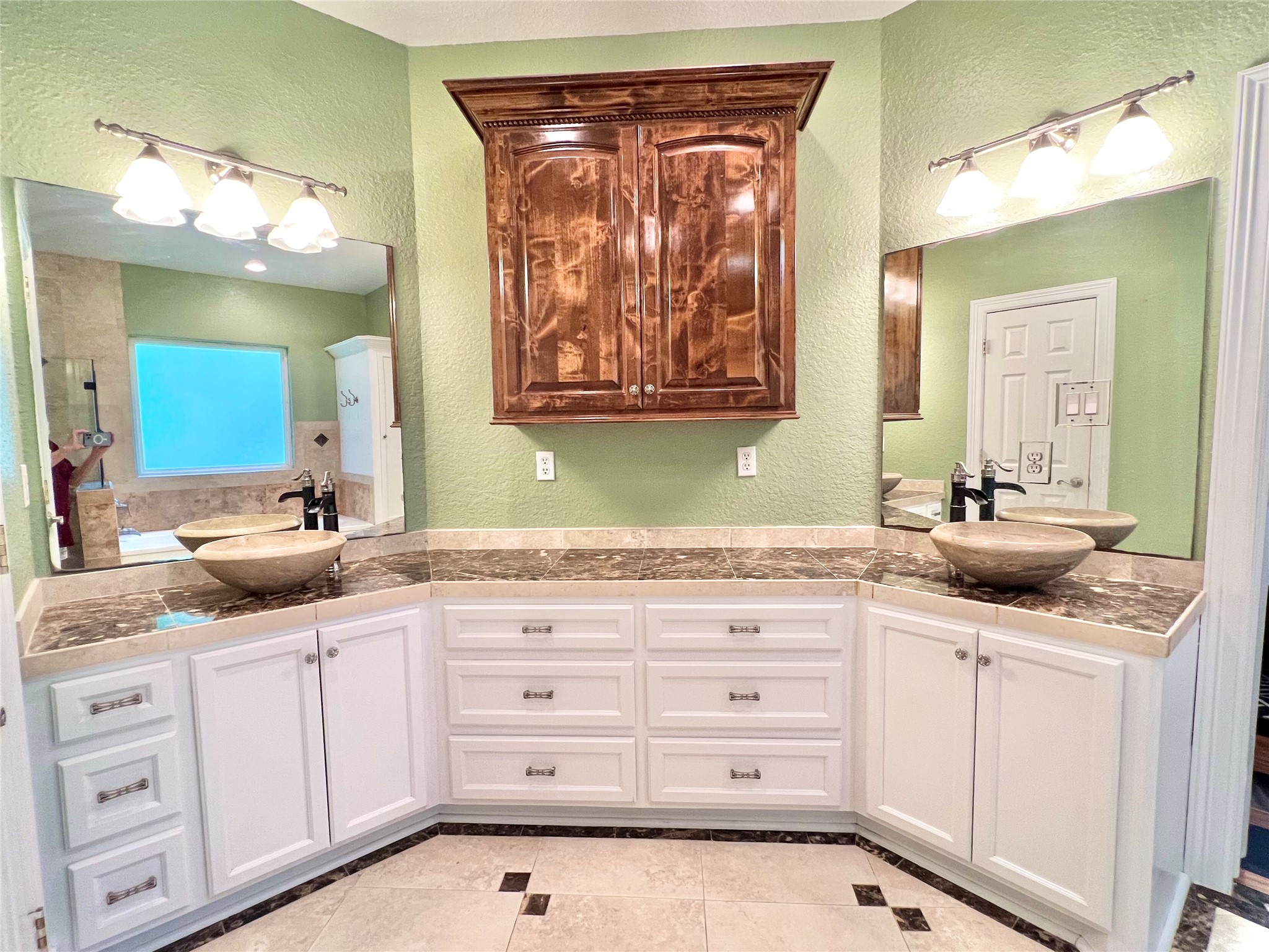 His and her's vanities