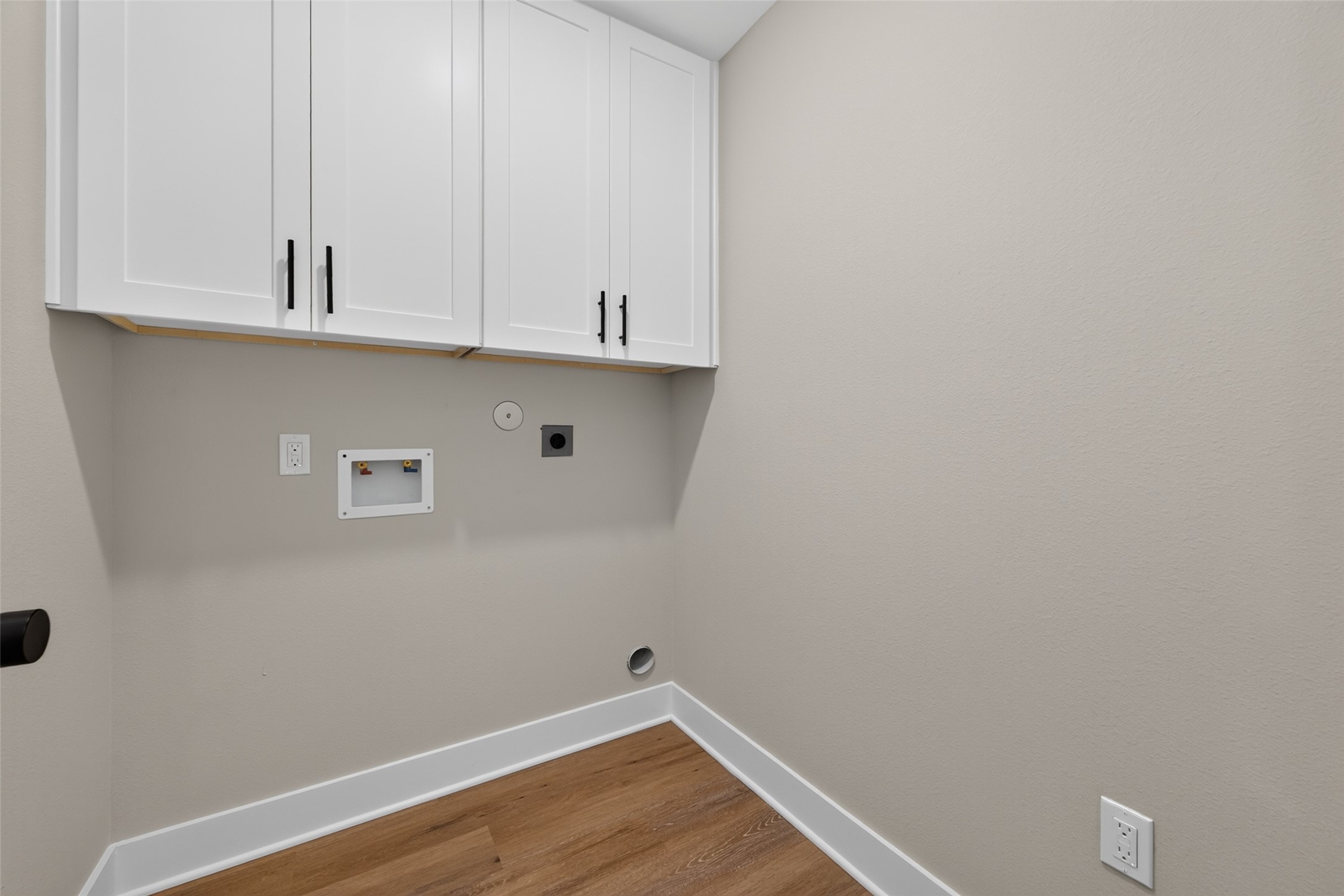 Utility room located inside the unit.