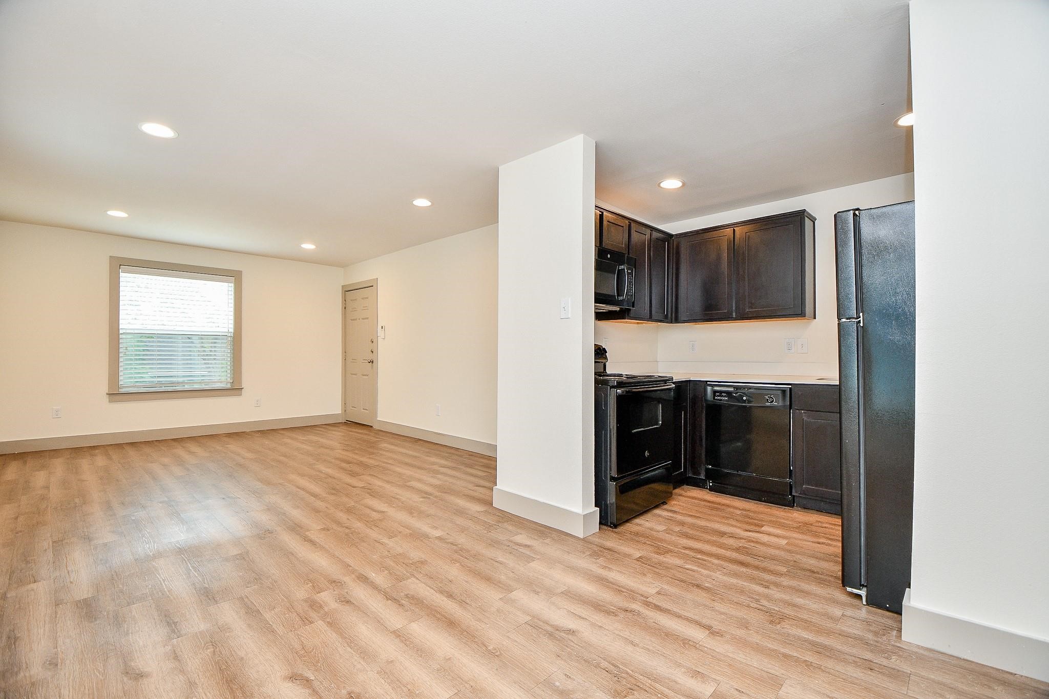 Spacious open floor plan ideal for modern, connected living.