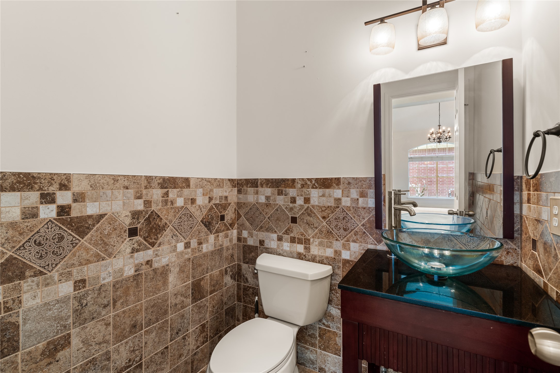 Half bath on first floor