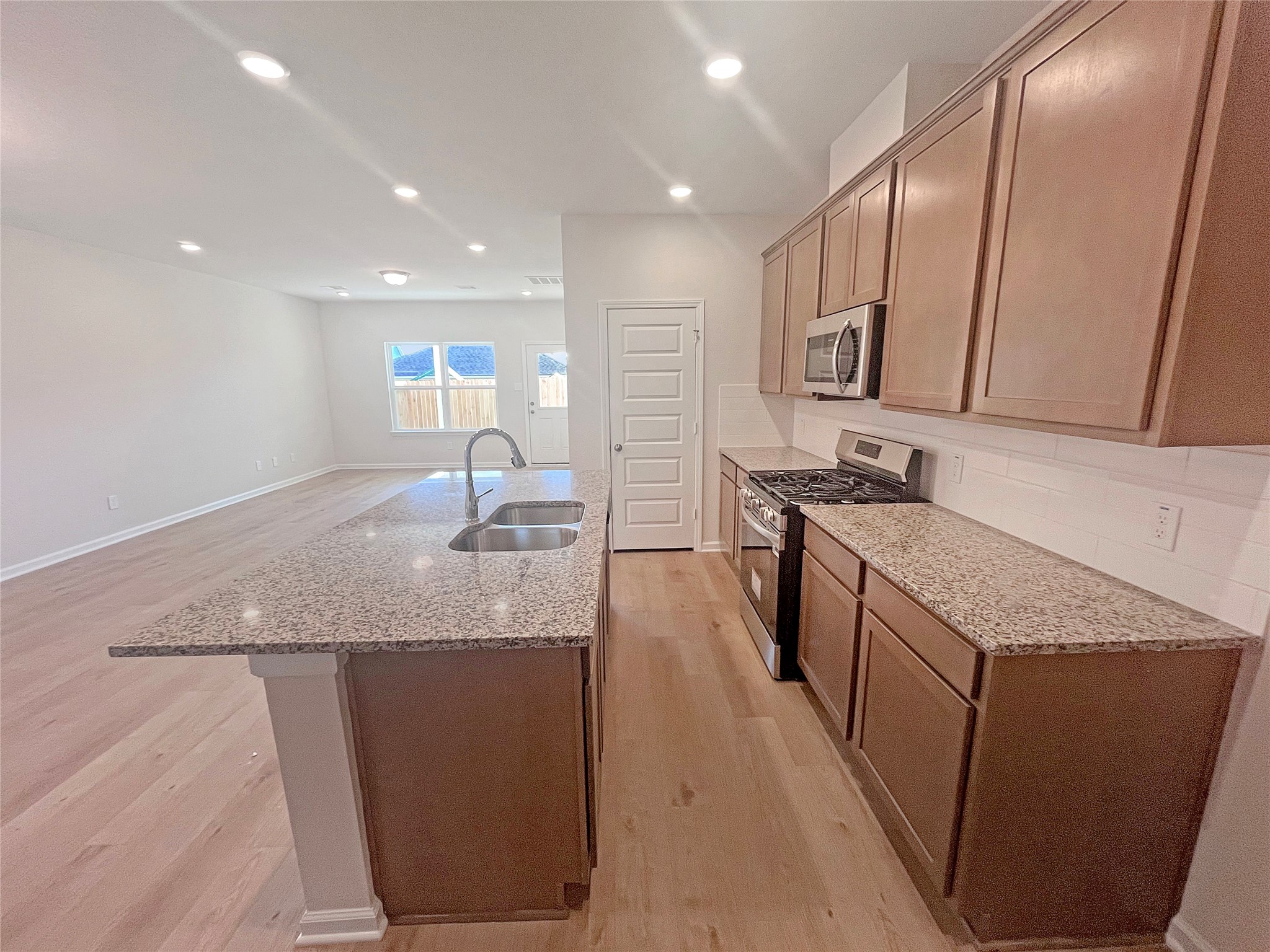The Robin II- Kitchen. Sample image to be used for example only, colors, options and upgrades vary.