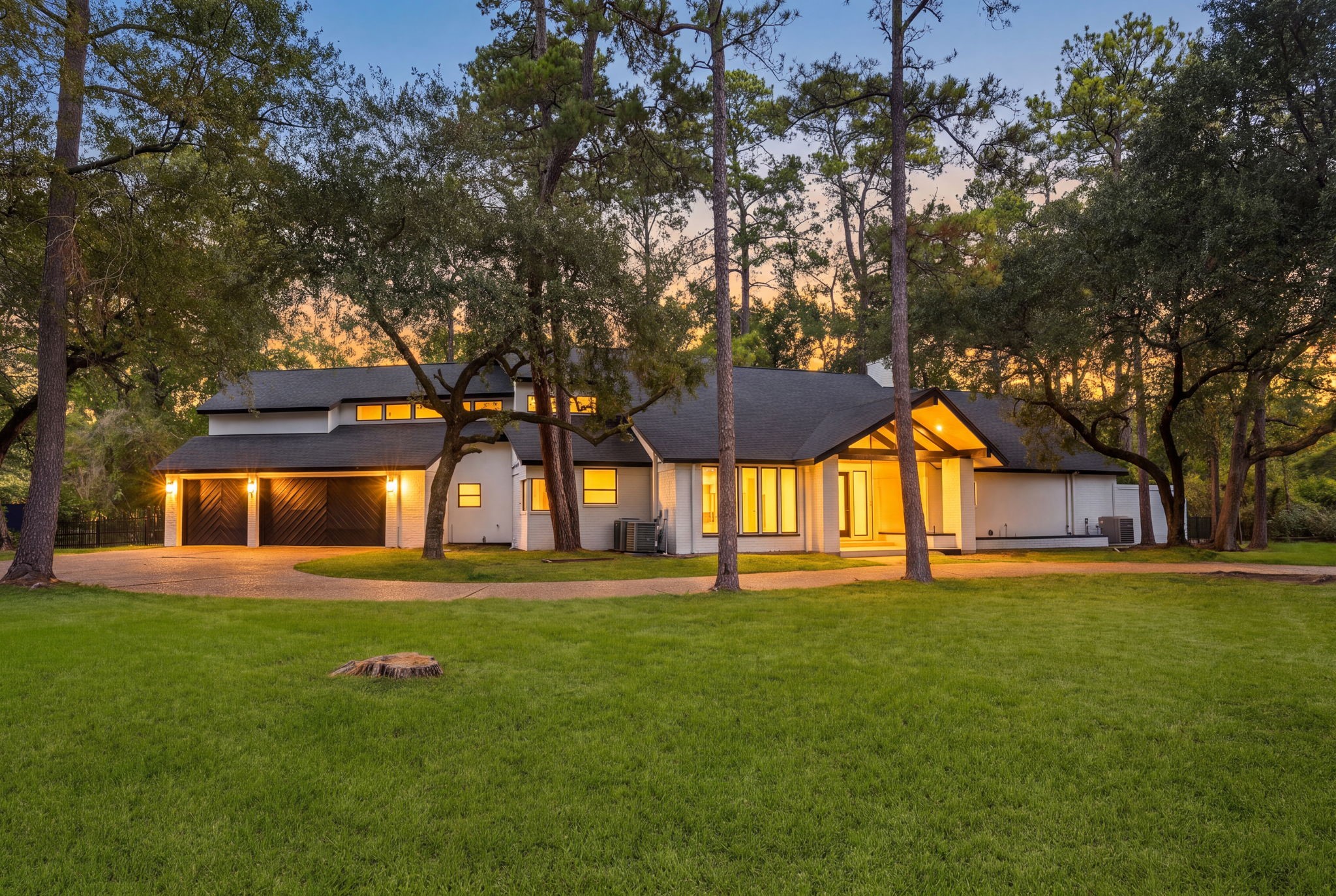 This beautiful residence showcases excellent curb appeal.
