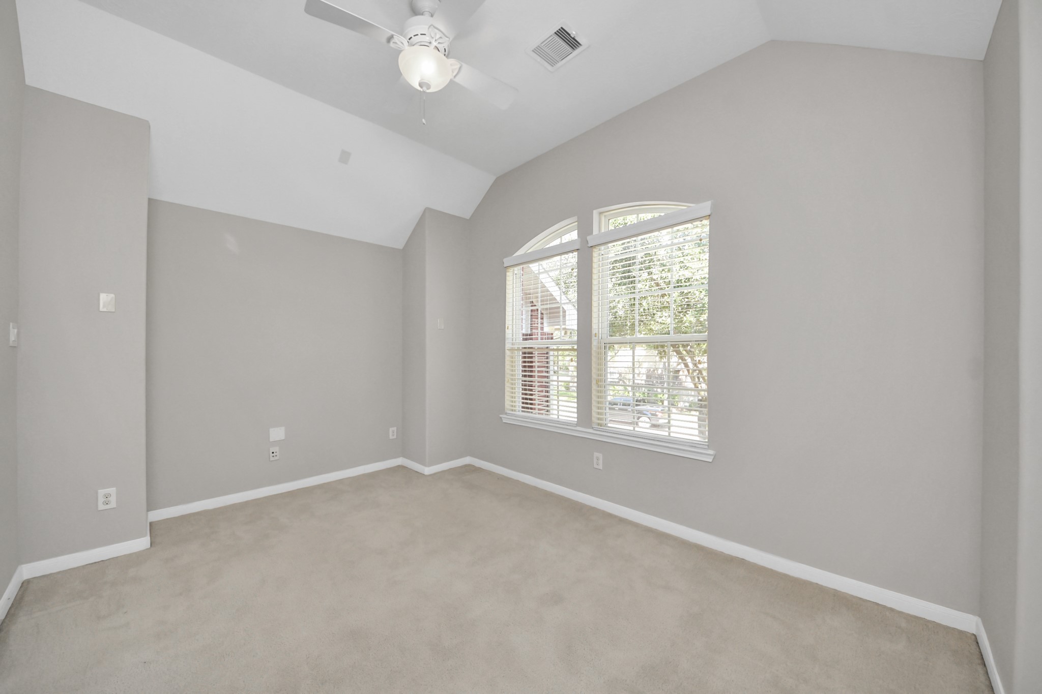 Upstairs media room