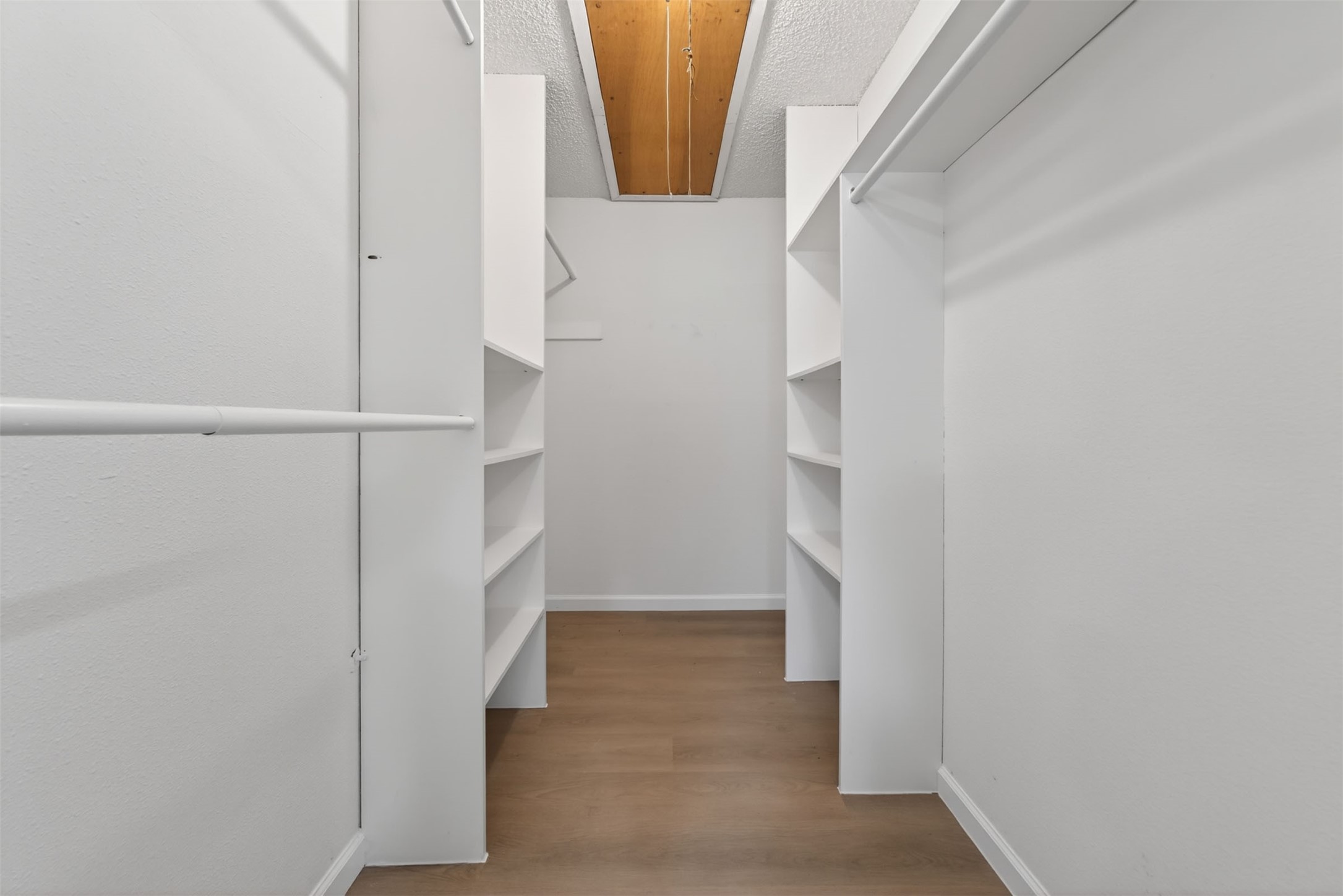 Primary closet