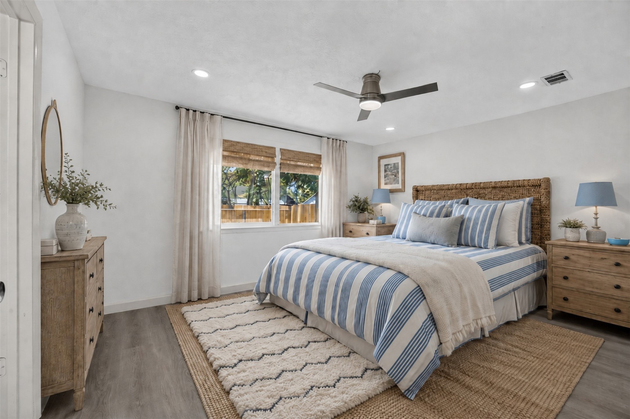 Primary Bedroom - Digitally Staged