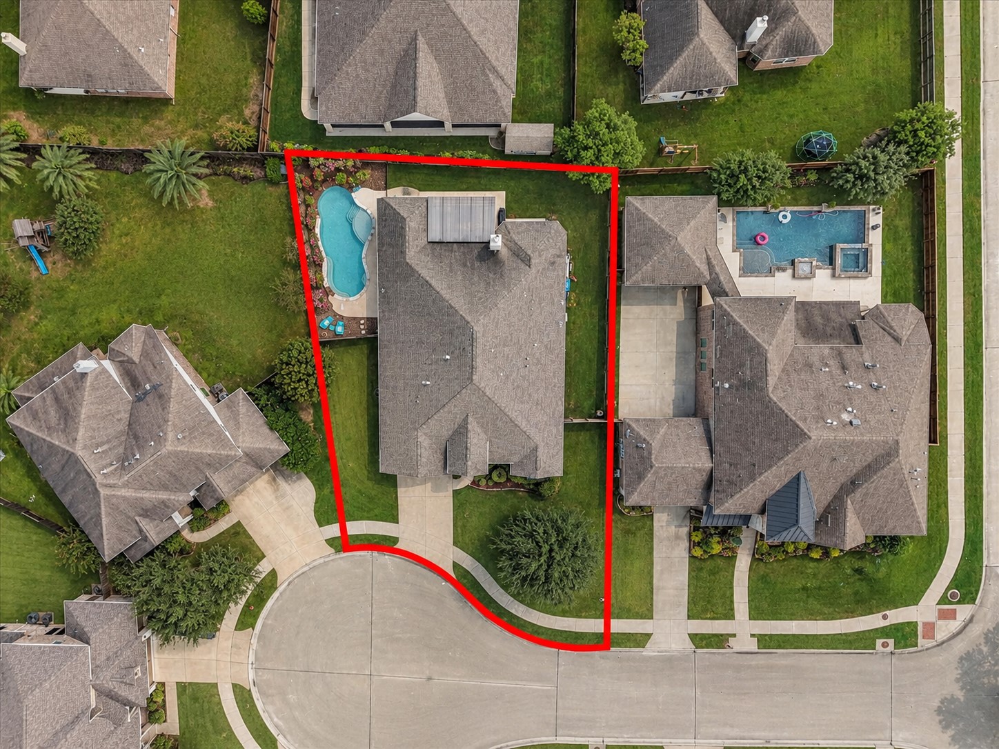 Welcome to this stunning and immaculately maintained single-story retreat nestled on a 0.23-acre cul-de-sac lot with a sparkling private pool and extended covered patio.