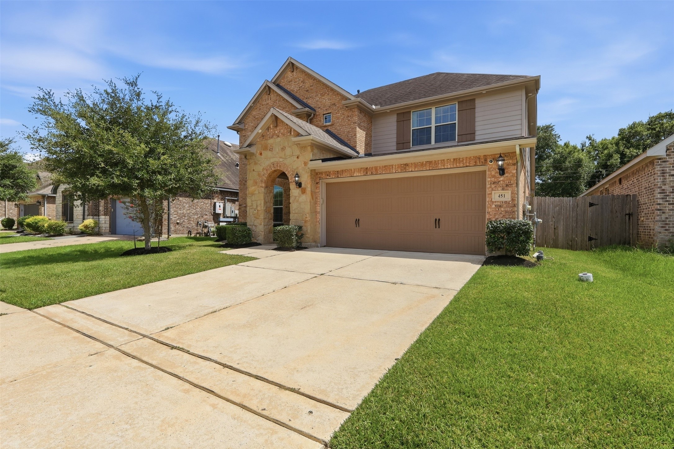 Welcome to 451 Beach Rose Xing! A beautiful 4 bed, 2.5 bath home with a home office and home theater!