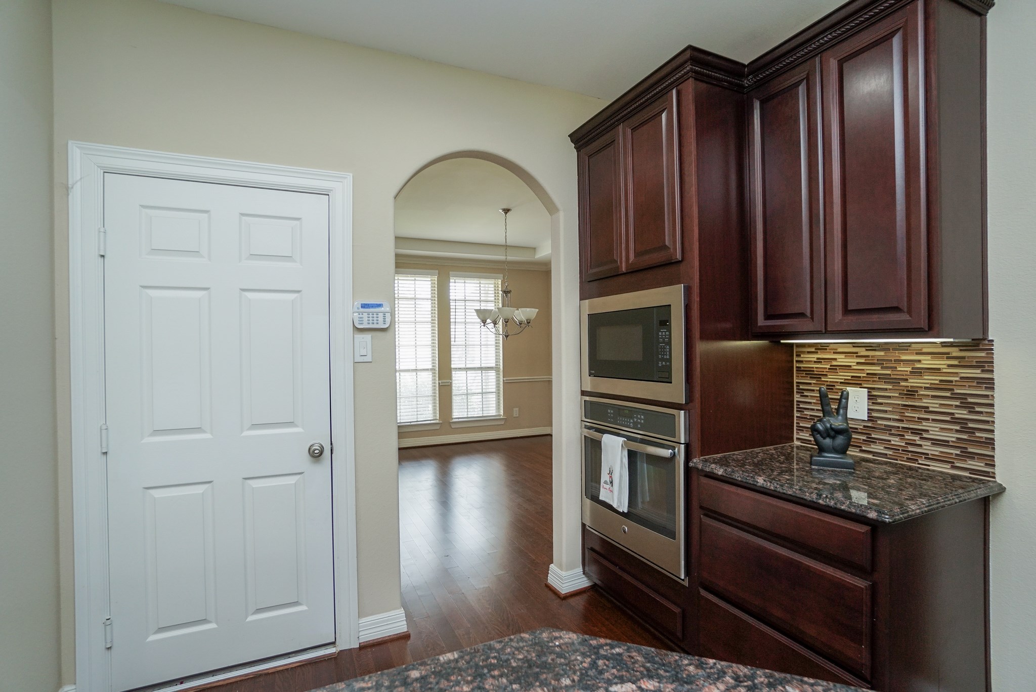 The door you see in this picture is the pantry!