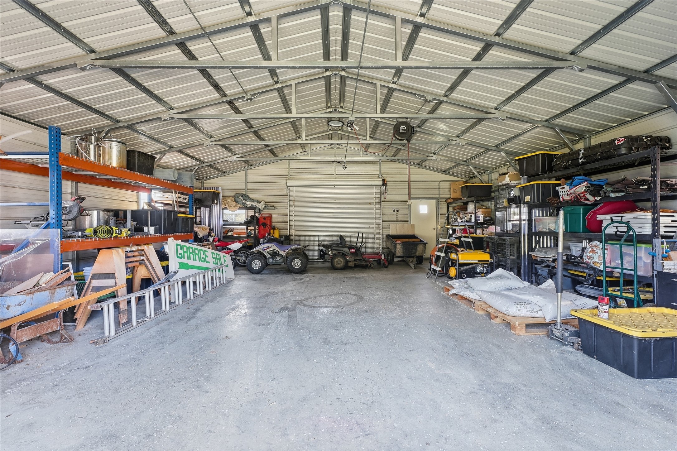 Need room for your projects, equipment or hobbies? This 30x30 metal workshop features electricity, 14-foot ceilings and concrete flooringa dedicated space to work, create and store, just steps from home. Need room for your projects, equipment or hobbies? This 30x30 metal workshop features electricity, 14-foot ceilings and concrete flooringa dedicated space to work, create and store, just steps from home.