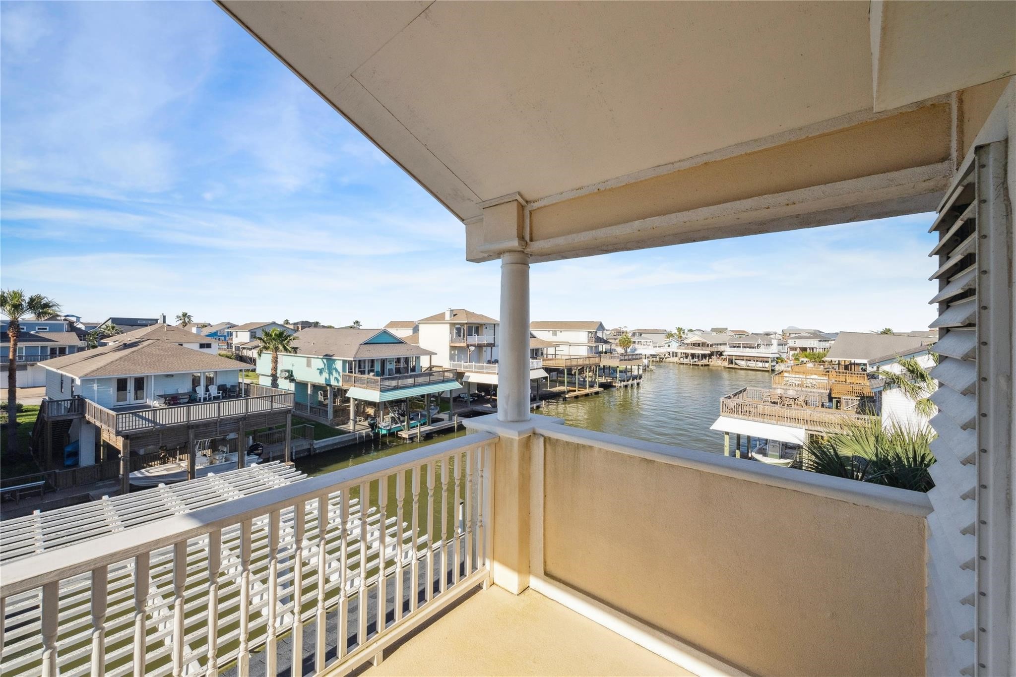 Deck off of the primary great water views