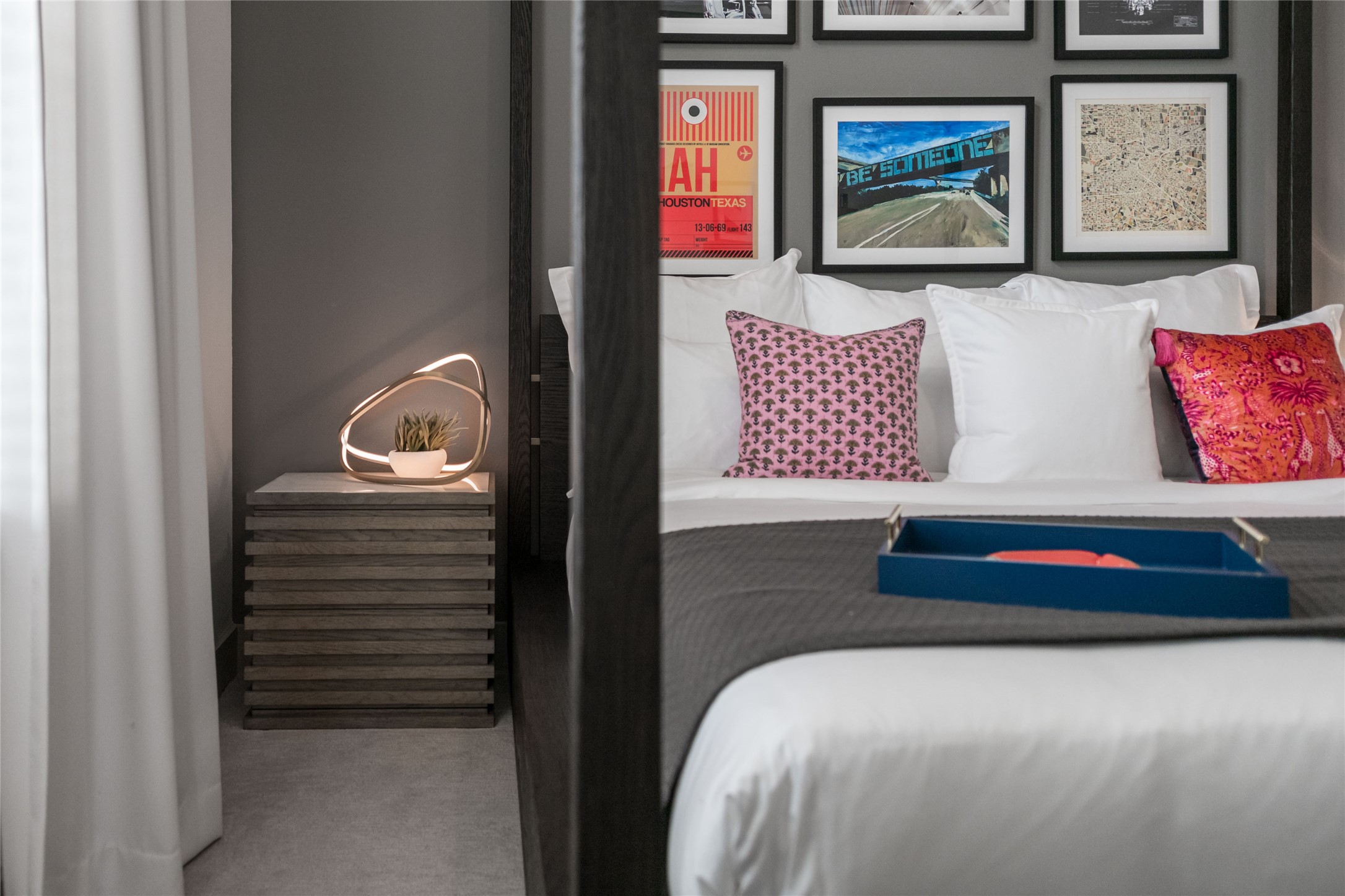 Sometimes it's the thoughtful details that make a room feel special. Soft textures, gentle bedside lighting, and space for your personal touches create an intimate retreat you'll look forward to returning to every evening. *Pictures are from a similar unit, finishes and distribution may change.