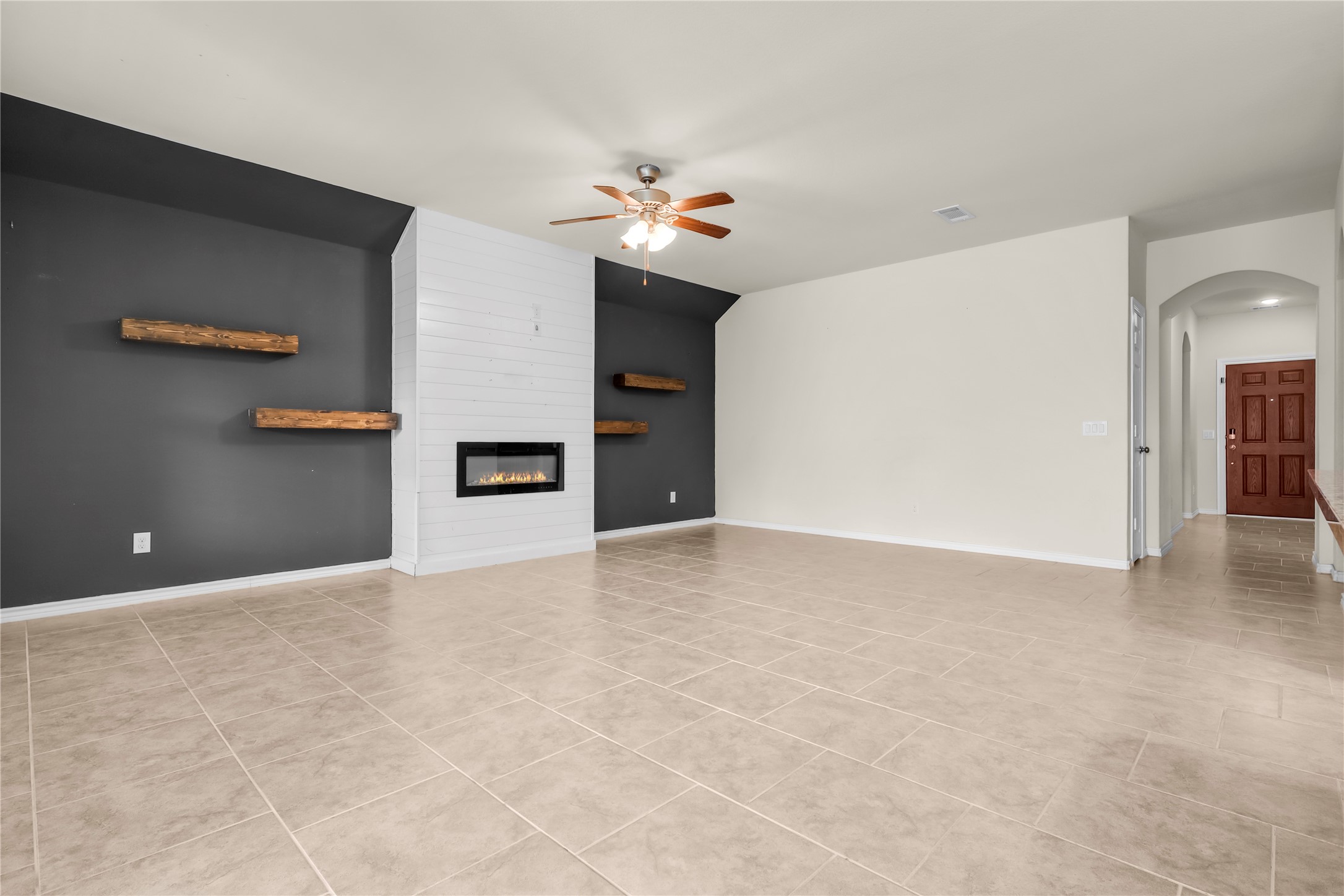 View of living area