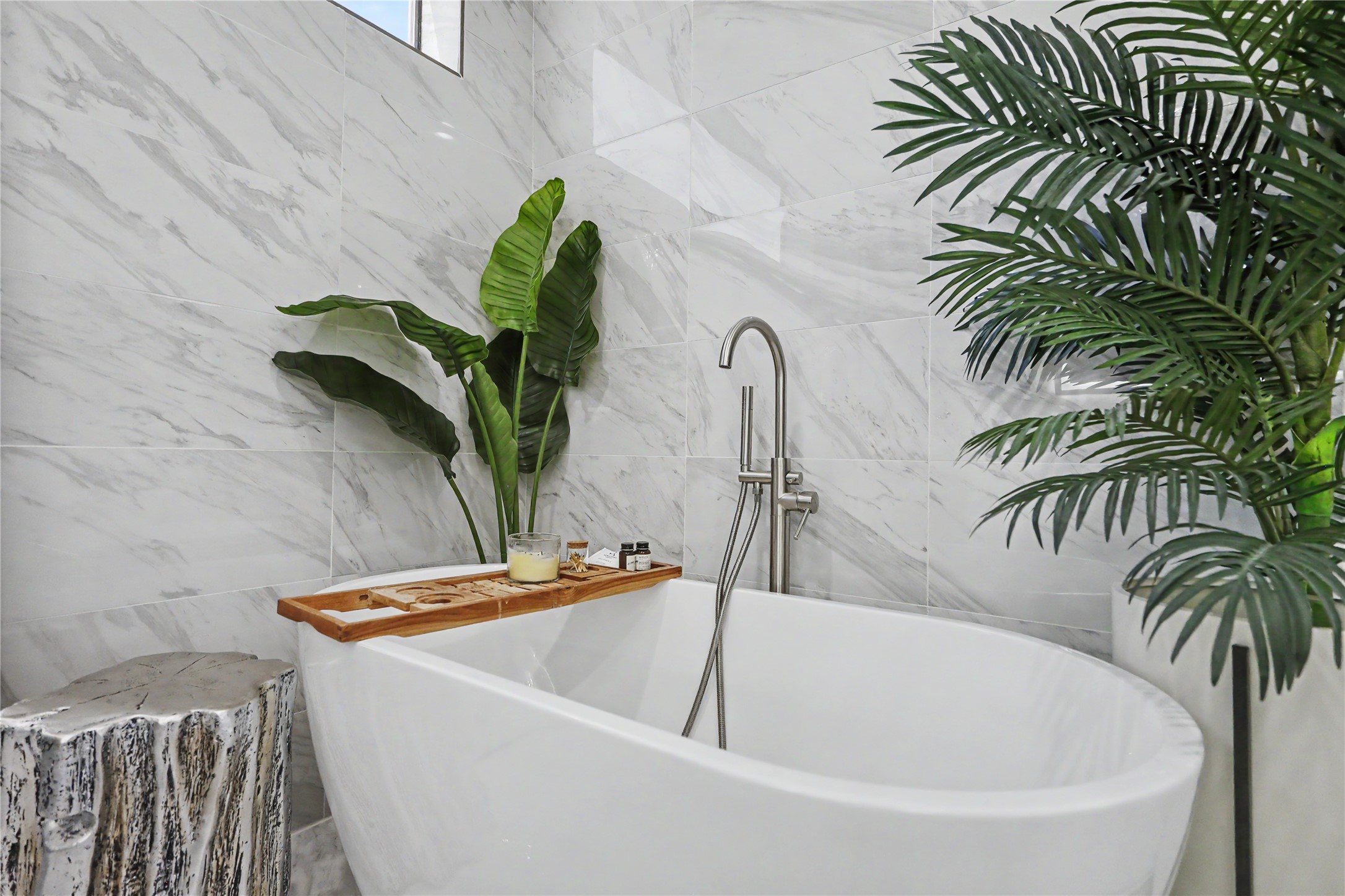 This is where you will soak after a long day.