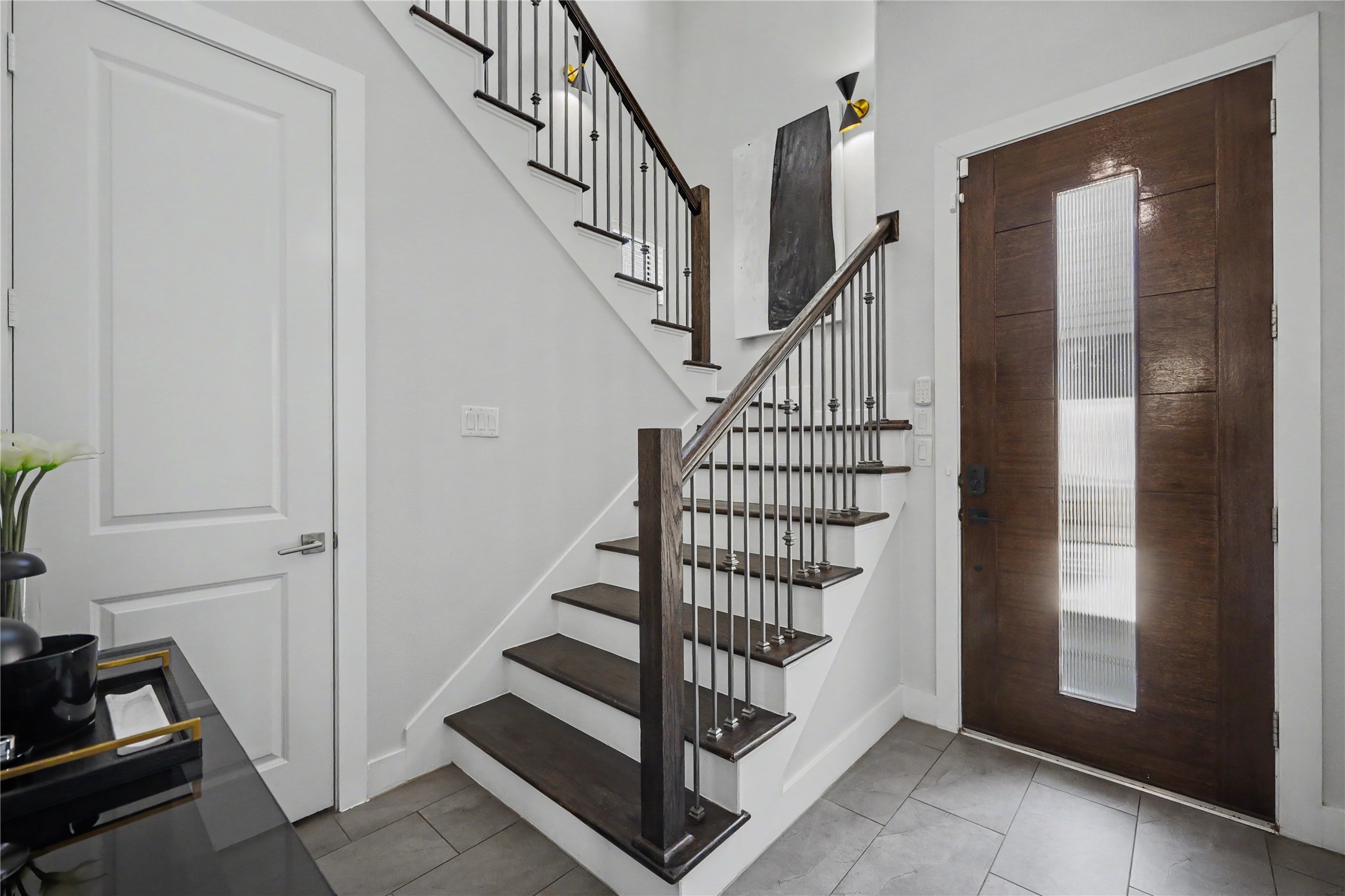 Reverse view of your open foyer. No carpet throughout this home including the stairs. Reverse view of your open foyer. No carpet throughout this home including the stairs.