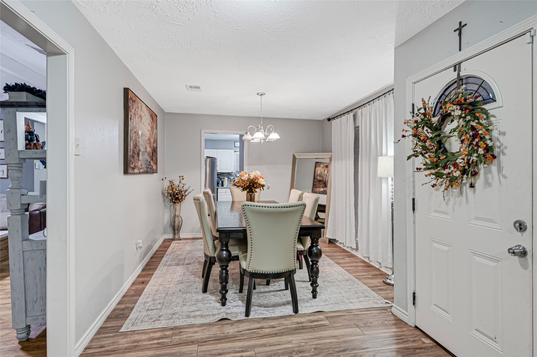 Formal dining room.
