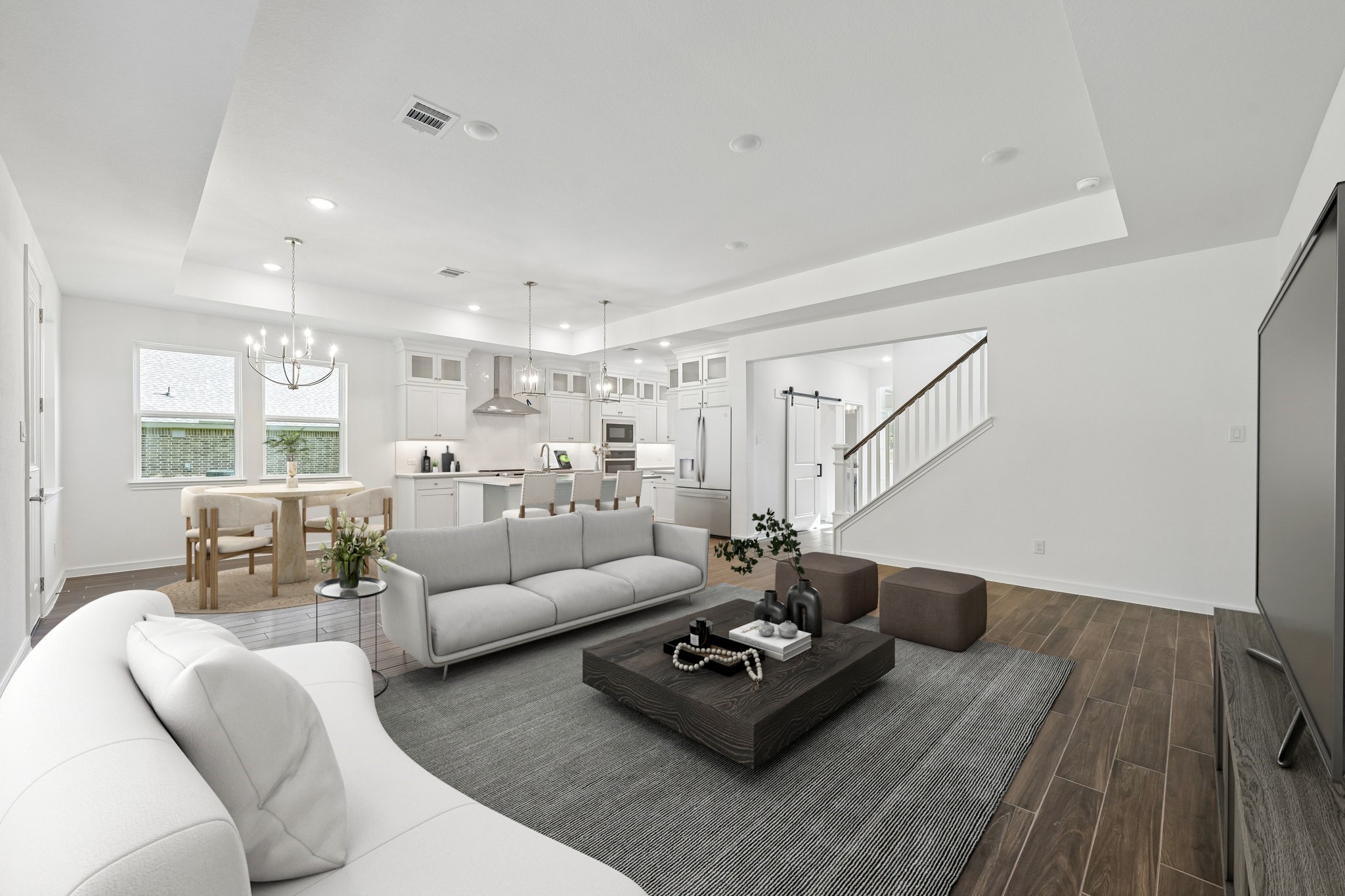 Bright and airy living area (*Photo not of actual home and used for illustration purposes only.)