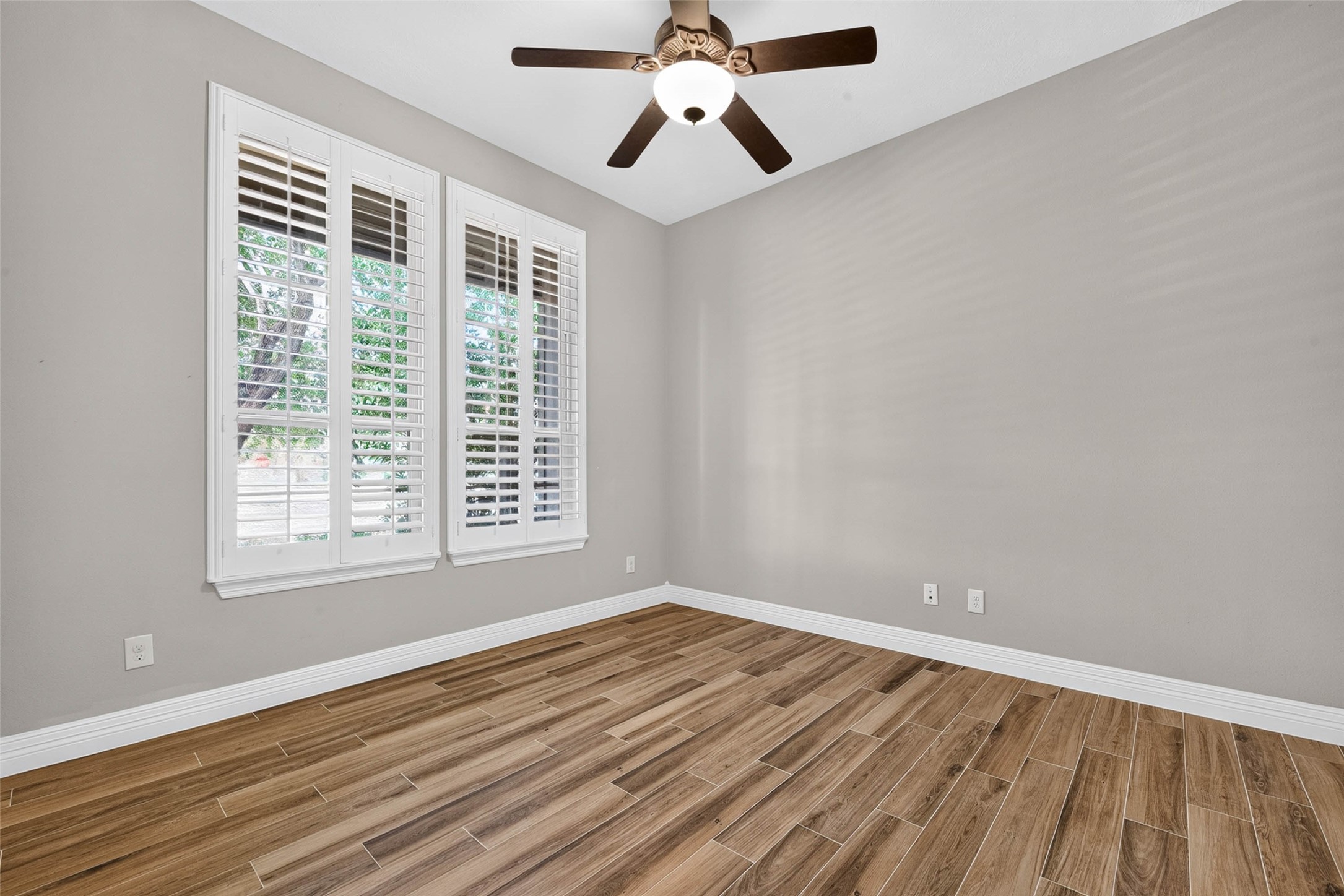 This office or study features large windows that provide abundant natural light, as well as the convenience of a private, dedicated bathroom This office or study features large windows that provide abundant natural light, as well as the convenience of a private, dedicated bathroom