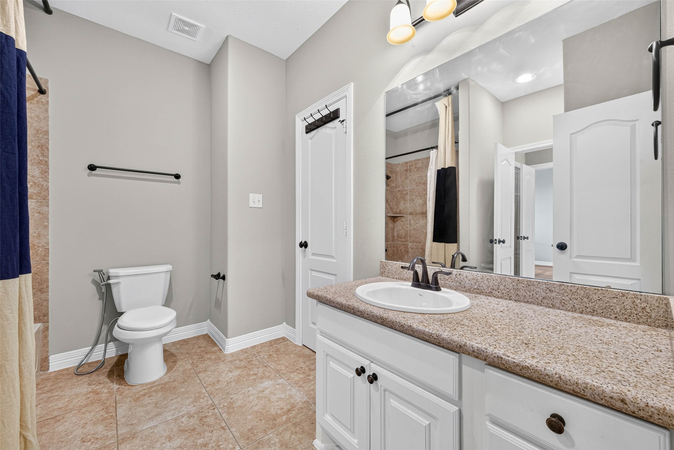 Jack and Jill bathroom