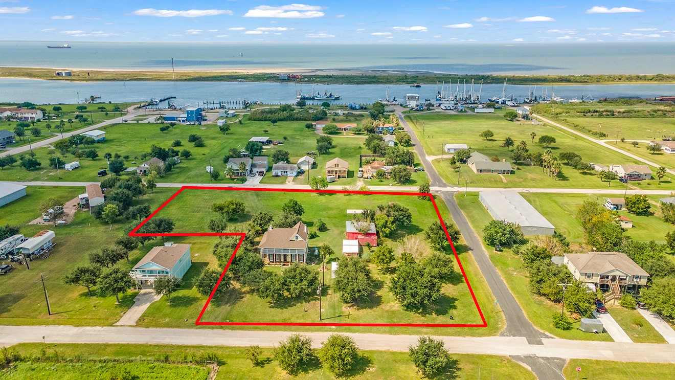 The Home Lot with adjacent 3 lots totaling 1.6 acres