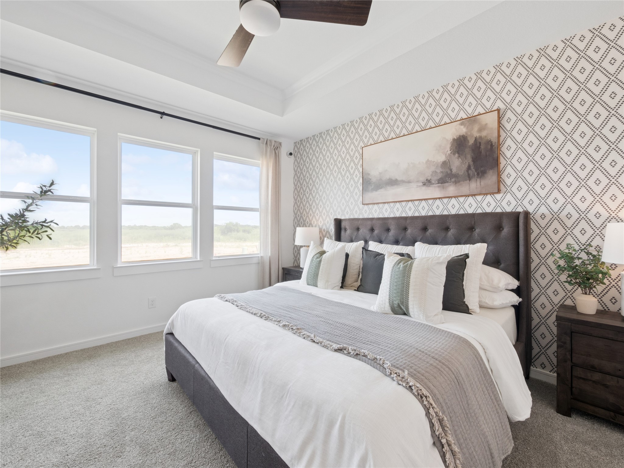 Spacious primary suite (*Photo not of actual home and used for illustration purposes only.)