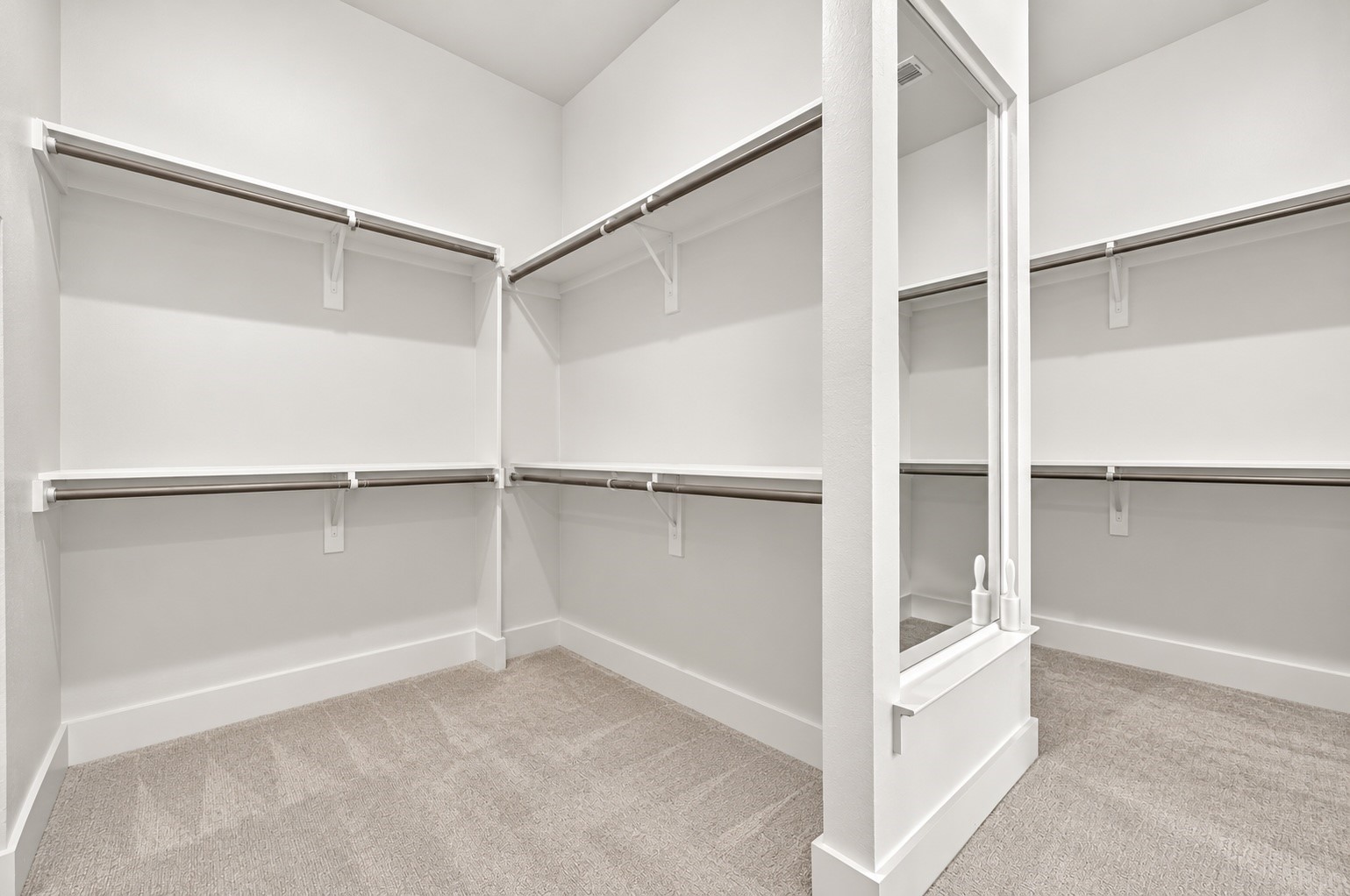 Primary closet