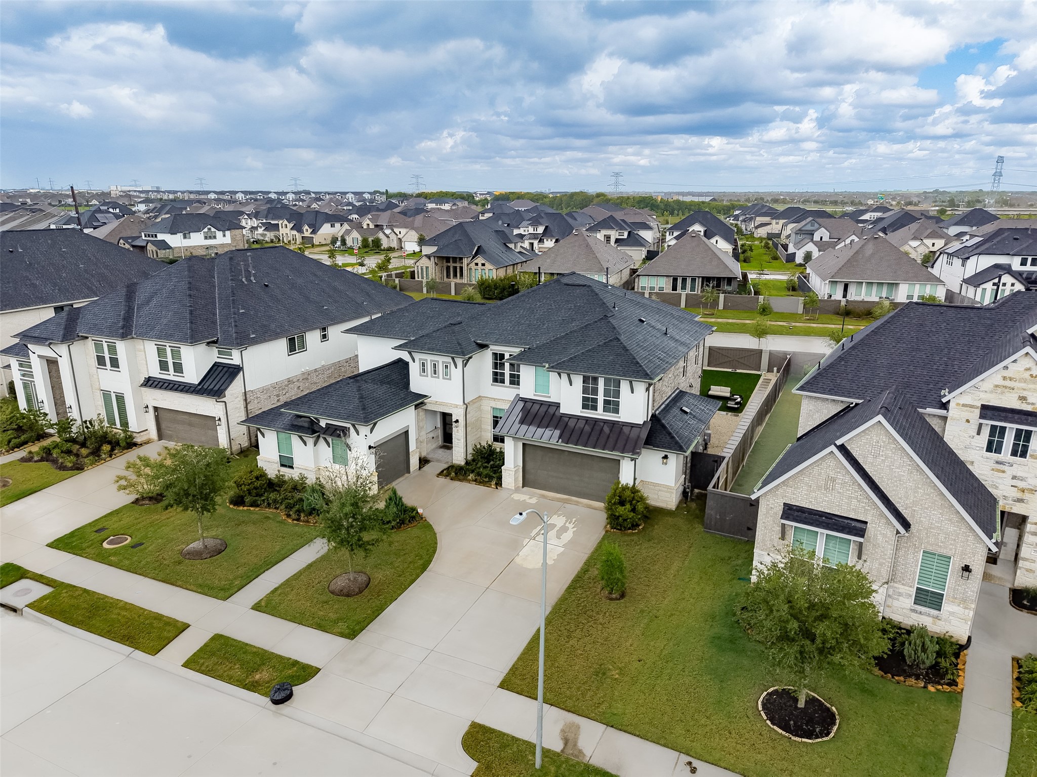 Aerial views of the property!