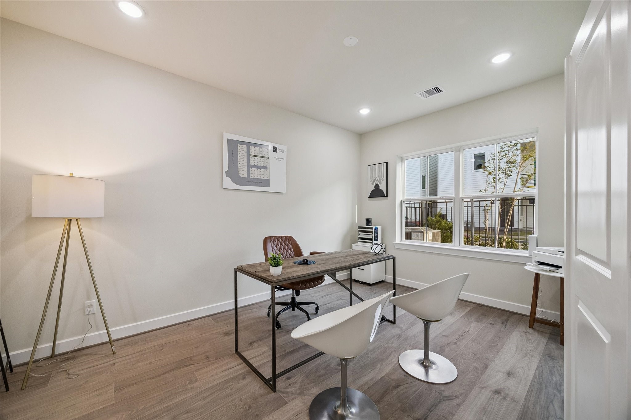 Representative photo showing the communitys model home secondary bedroom. Layout and selections may vary.