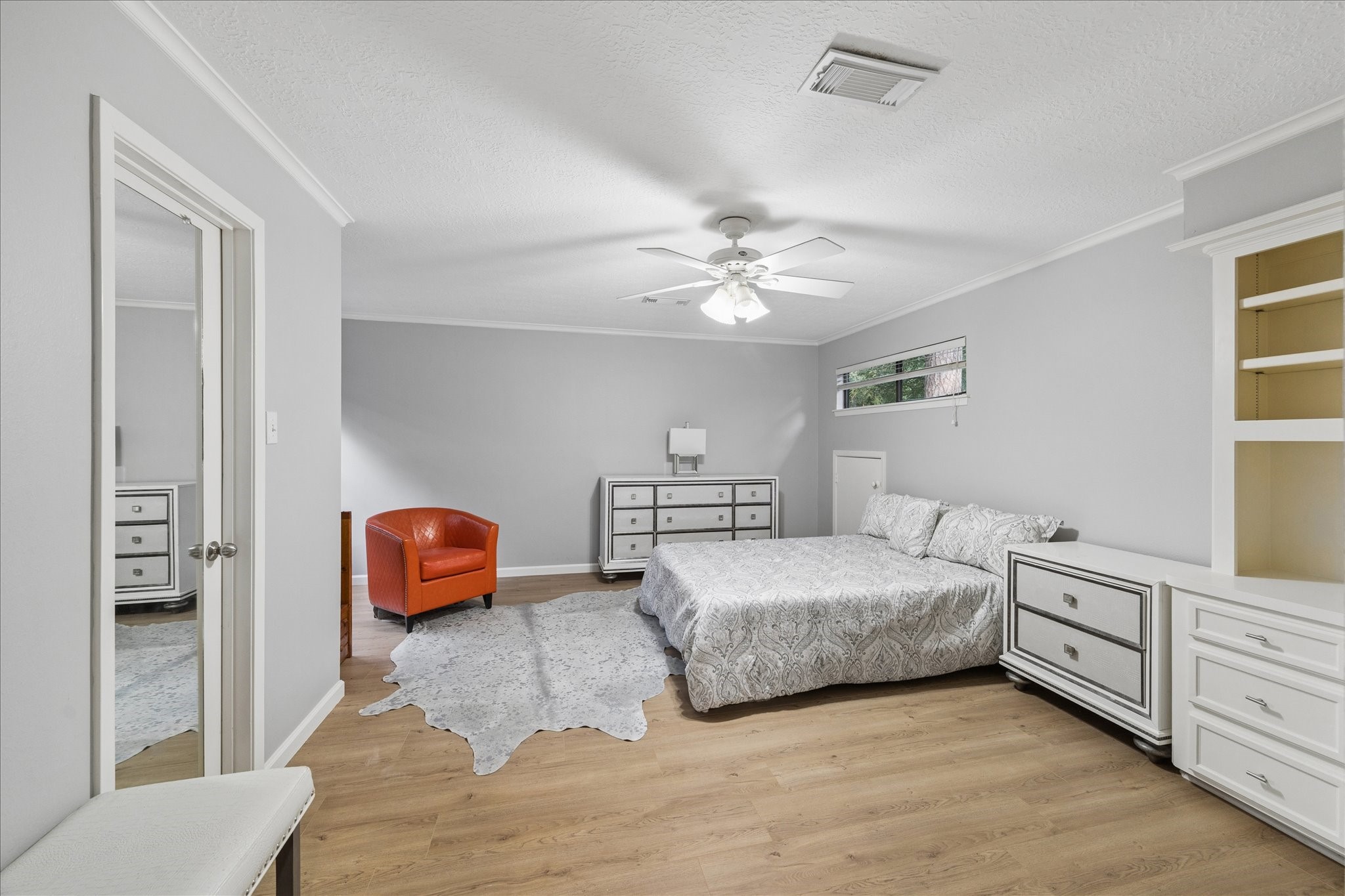 2nd-floor bedroom.