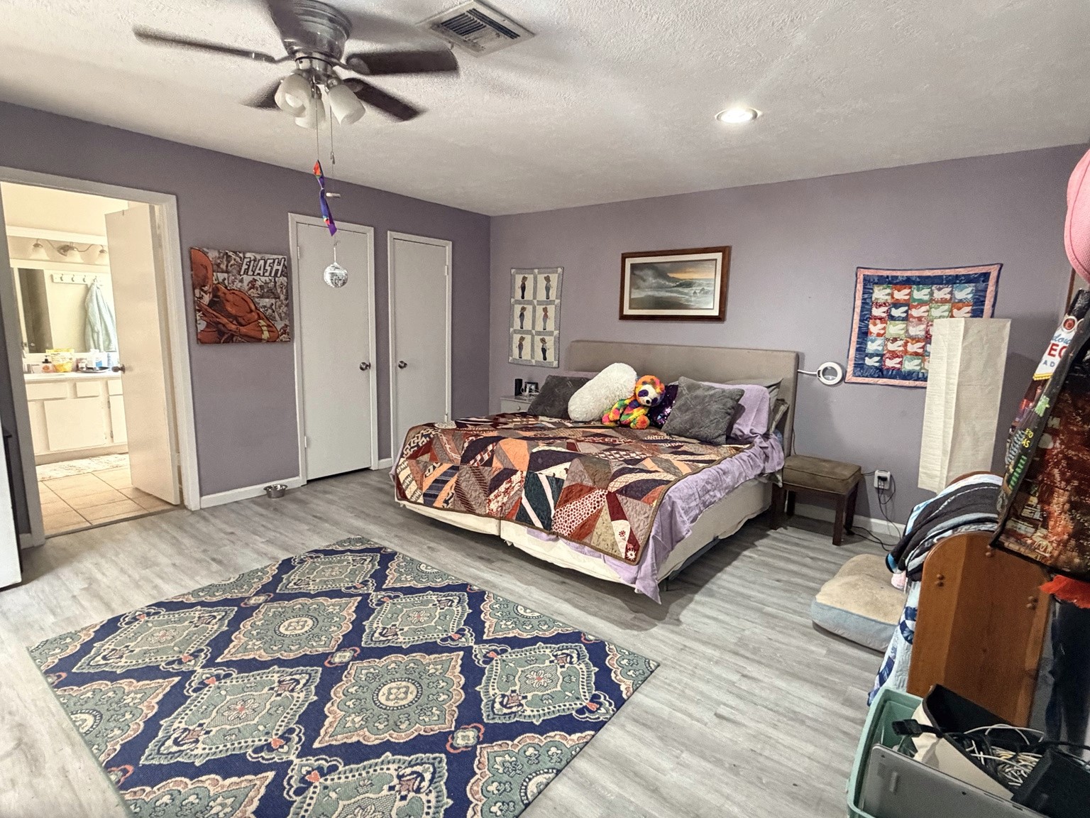 Actual primary bedroom