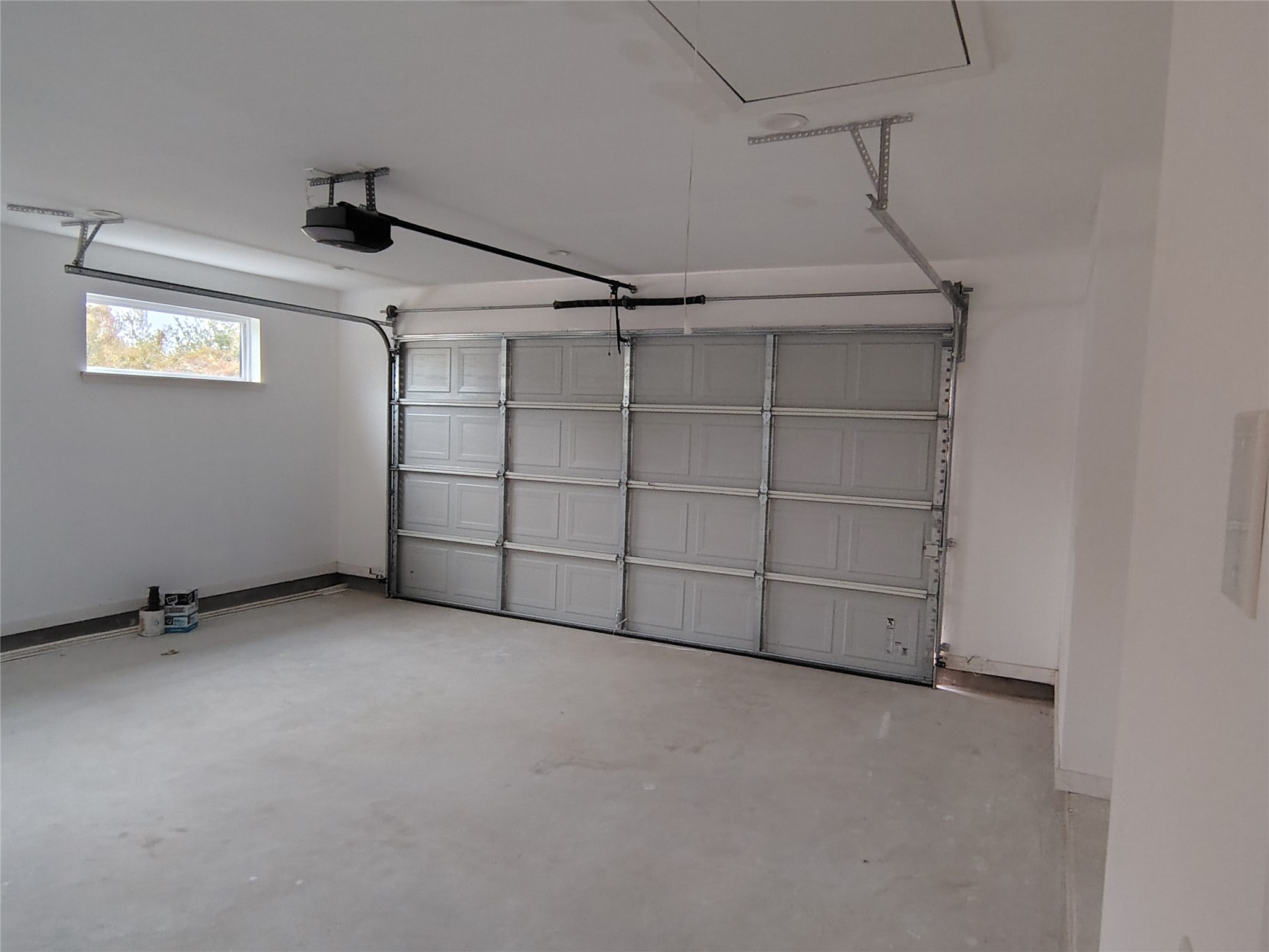 Two car garage