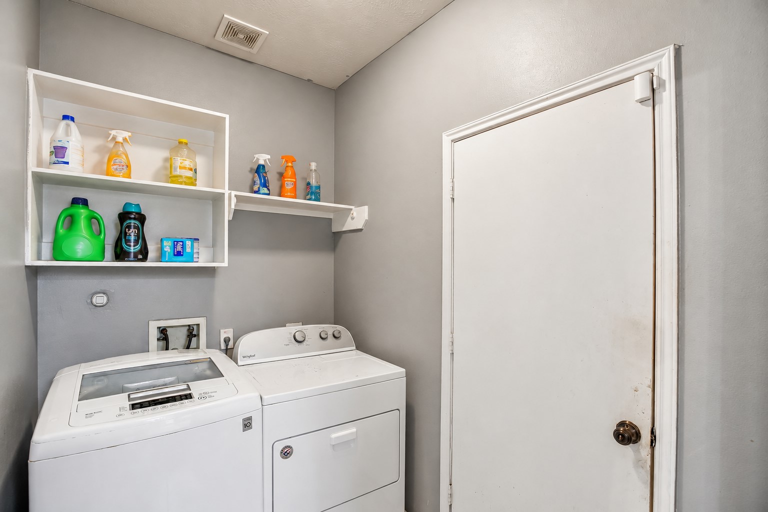 Laundry room downstairs