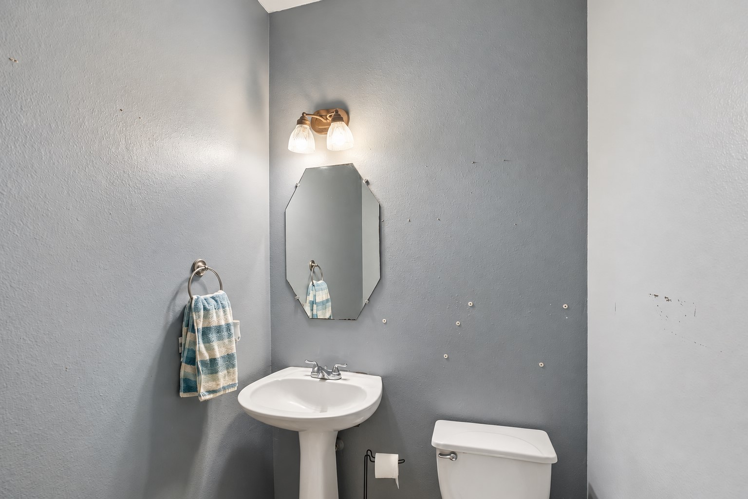 Half bath downstairs