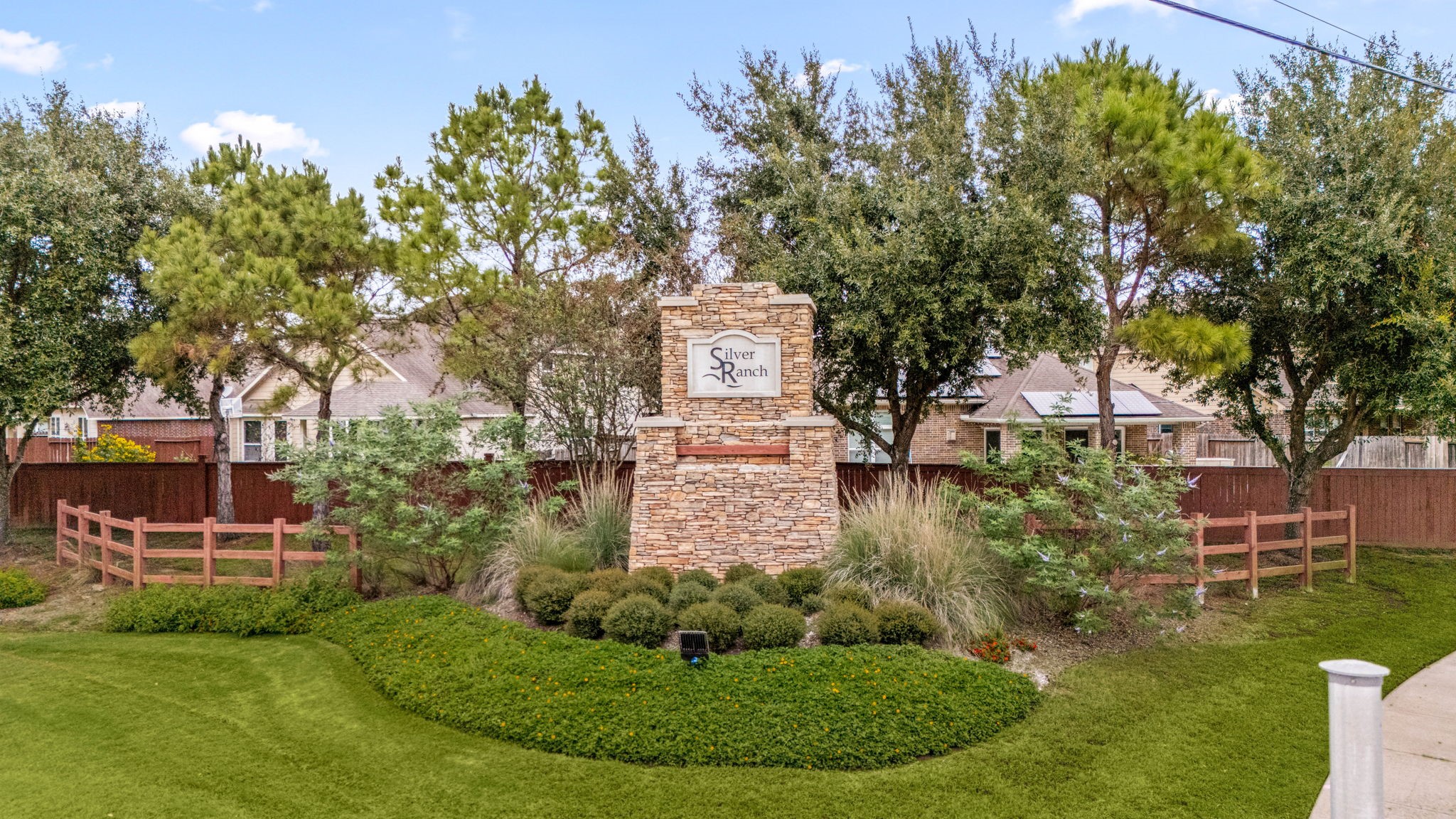 Silver Ranch offers two pool areas, a splash pad, tennis courts, a playground, walking trails, and a community clubhouse, giving residents plenty of ways to enjoy the outdoors close to home. Located in southwest Katy near Spring Green Boulevard and Gaston Road, the community is served by Katy ISD and provides convenient access to the shopping and dining found throughout the 77494 area.