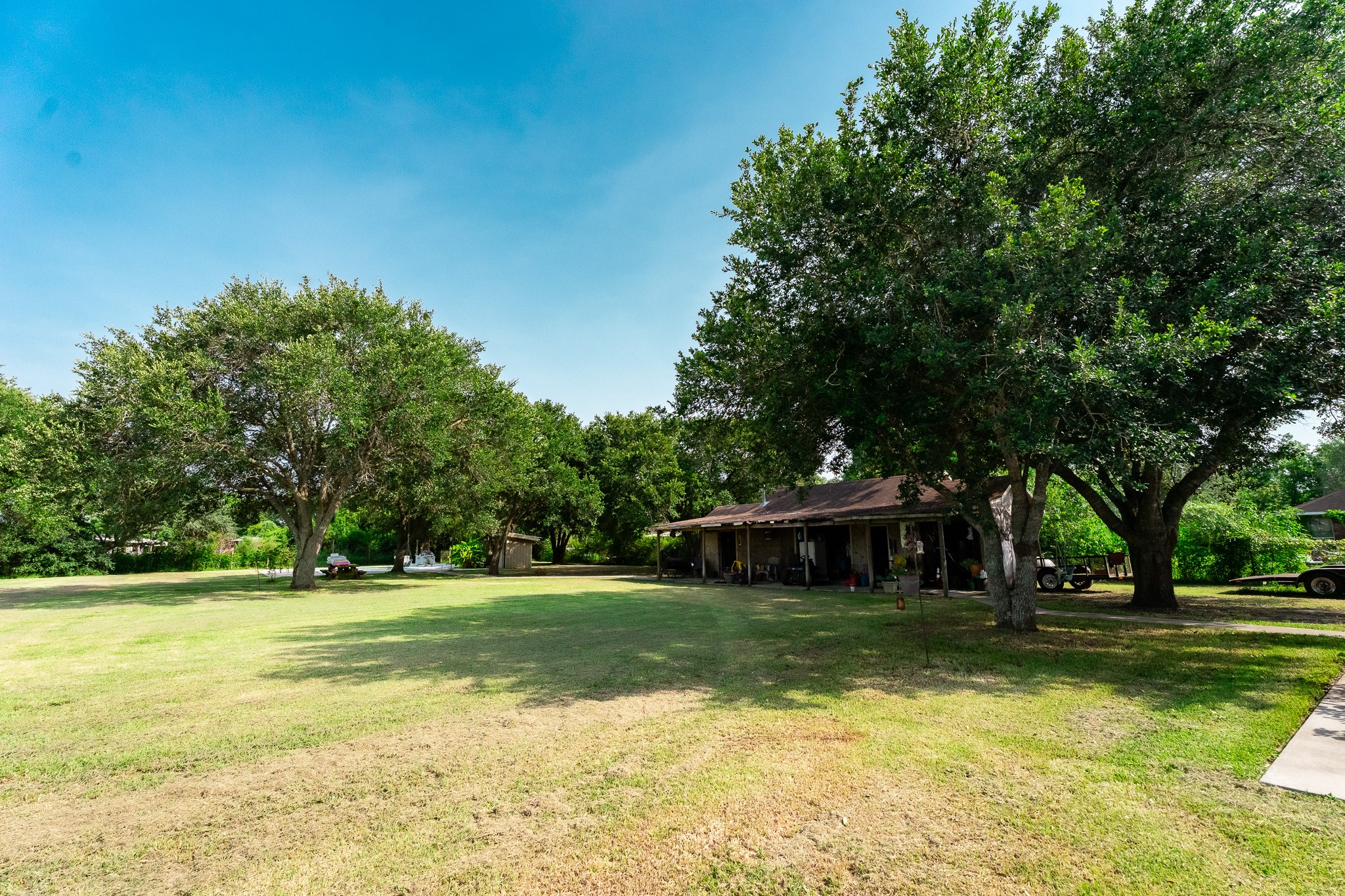 Lots of room in the backyard!