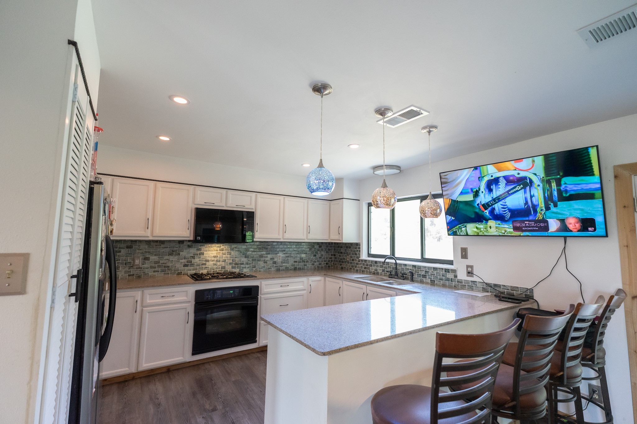 A little closer look at the Kitchen.